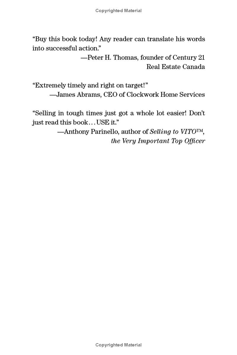 selling in tough times: secrets to selling when no one is buying - Ảnh 5