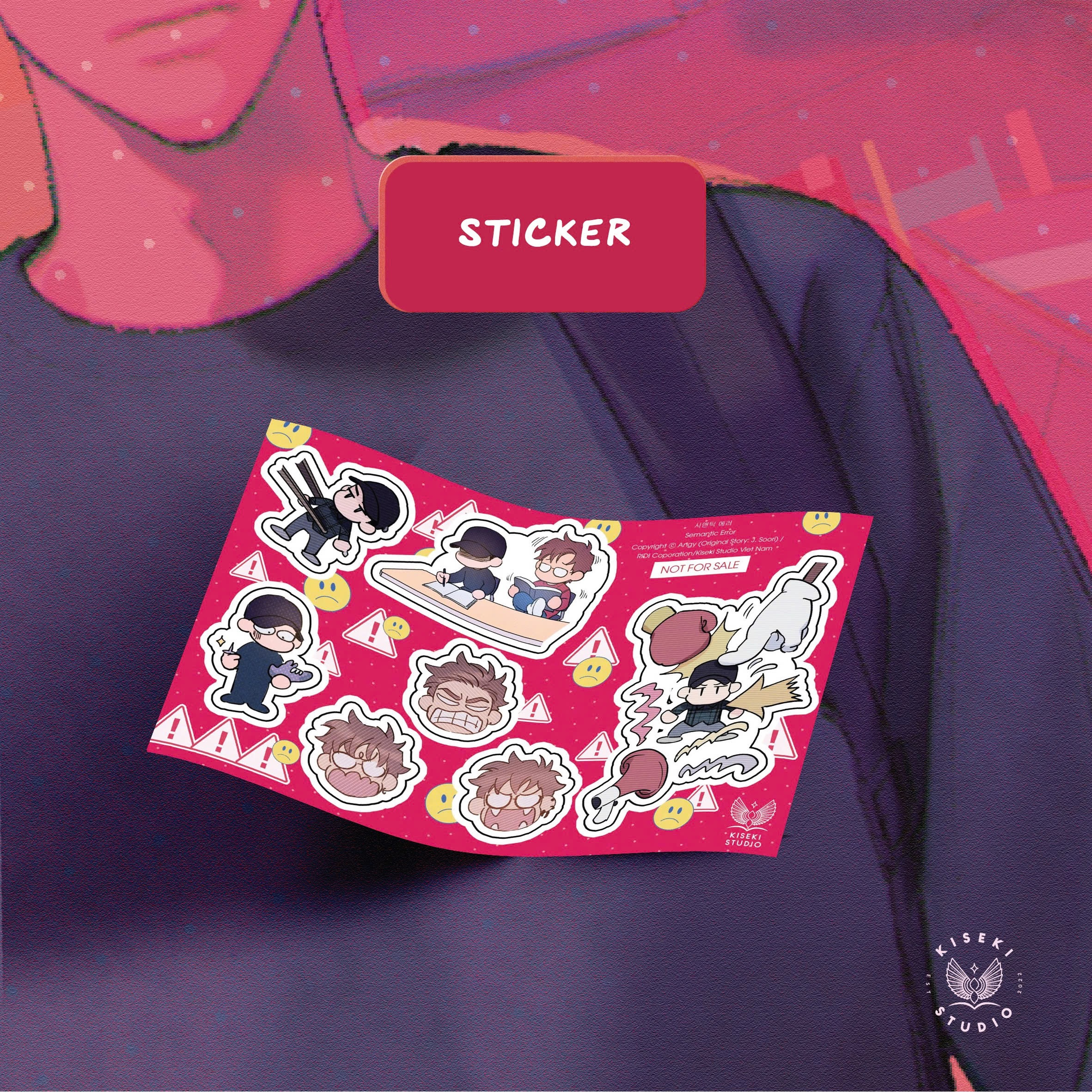 Semantic Error - Tập 1 - Tặng Kèm Bookmark Chibi Bế Hình Bồi Cứng + Bảng Sticker + Móc Khoá Chibi Acrylic - Ảnh 4