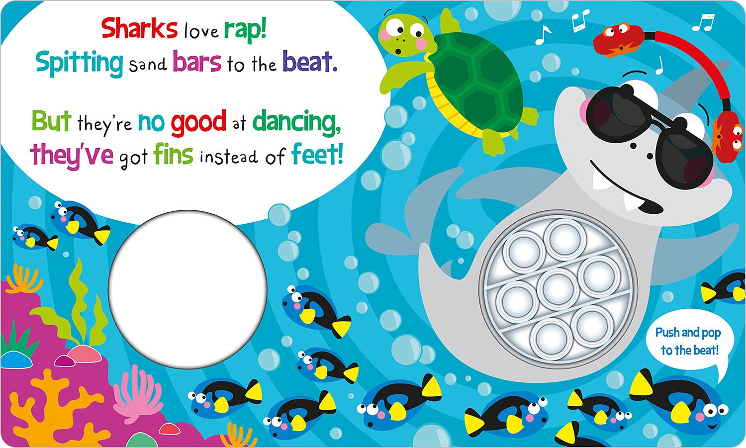 shark rap! (push pop bubble books) - Ảnh 4