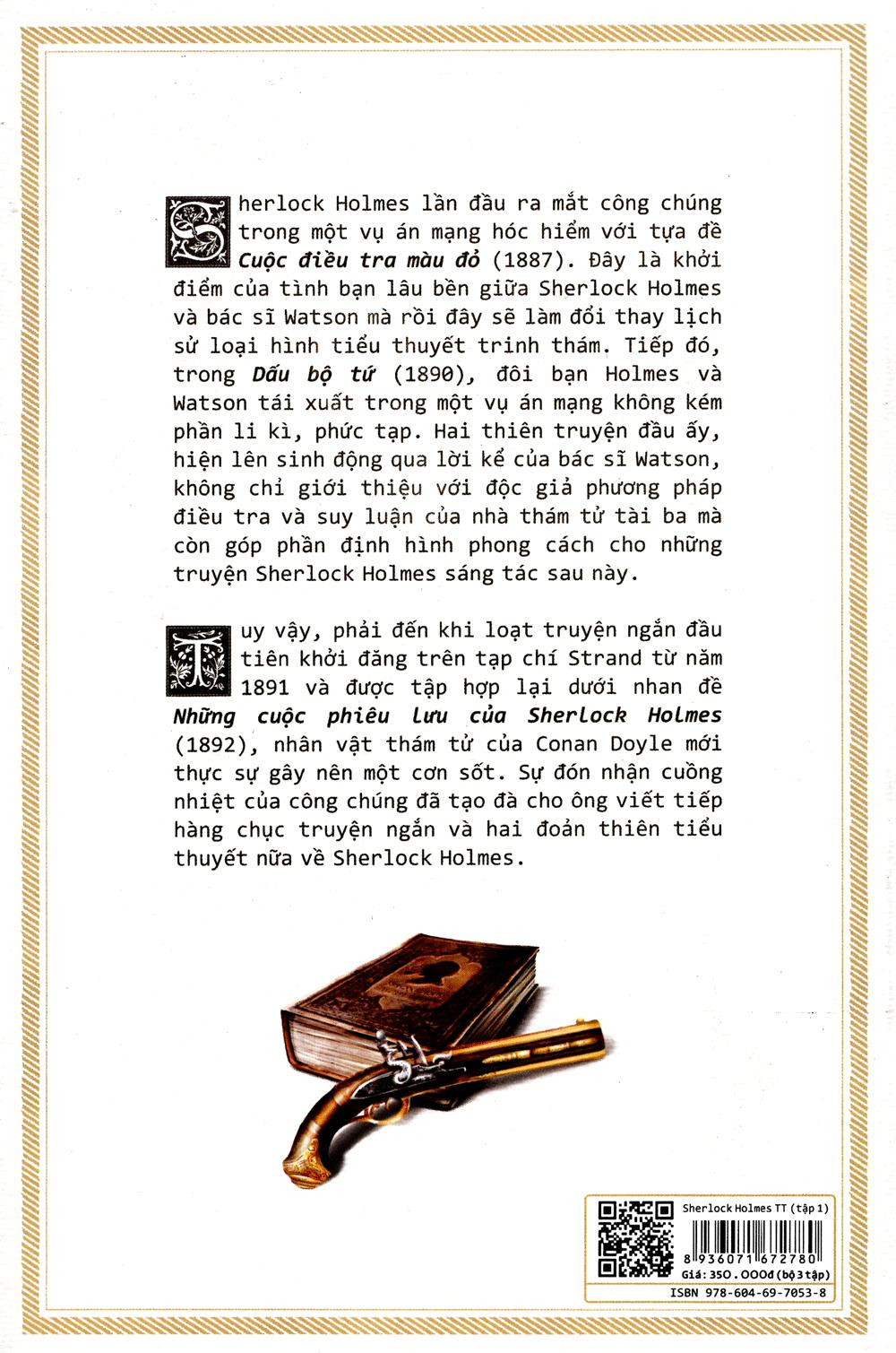 sherlock holmes toàn tập (bộ hộp 3 tập - bìa mềm) - Ảnh 10