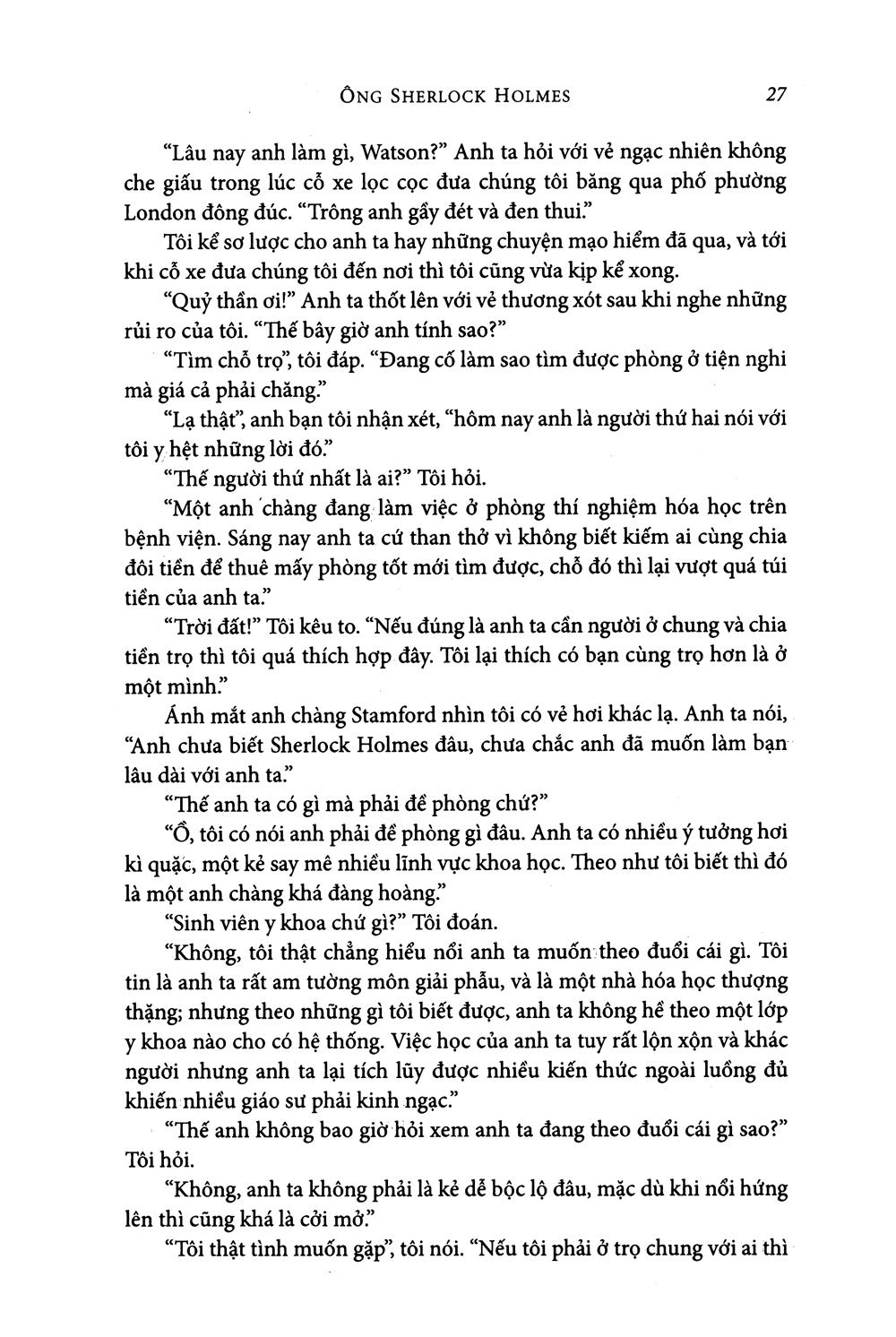 sherlock holmes toàn tập (bộ hộp 3 tập - bìa mềm) - Ảnh 6