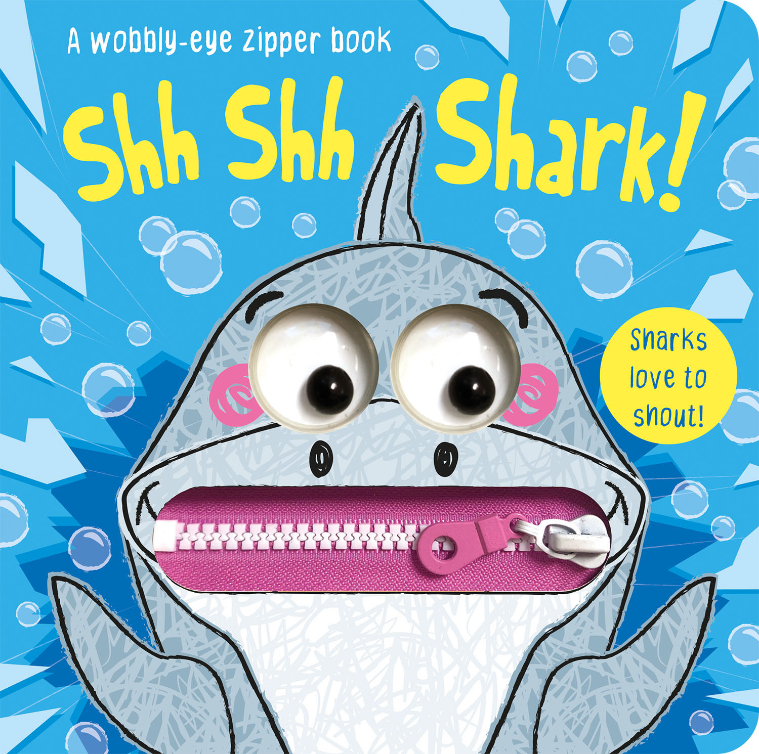 shh shh shark! (a wobbly-eye zipper books) - Ảnh 2