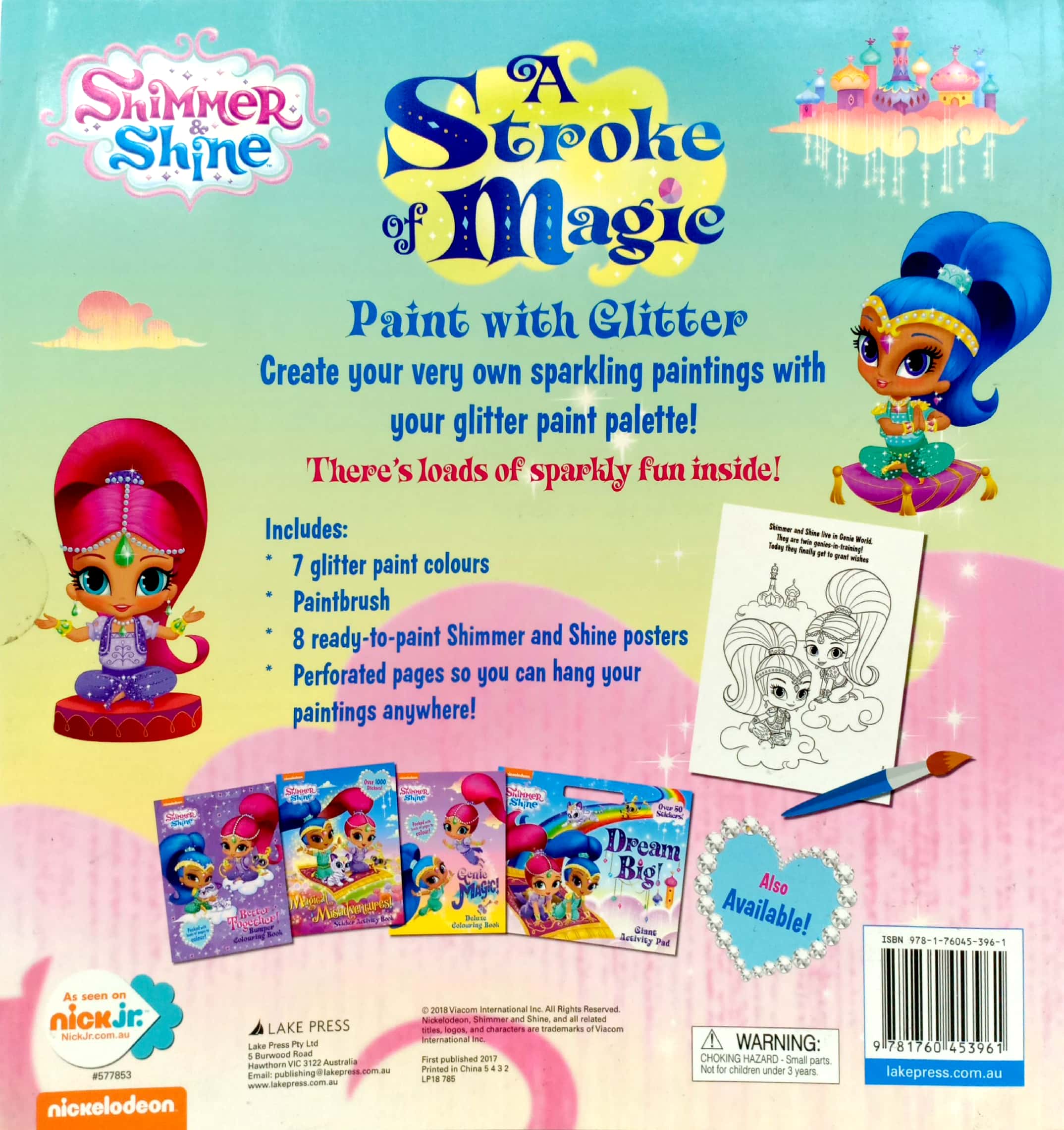 shimmer & shine paint w/ glitt - Ảnh 7