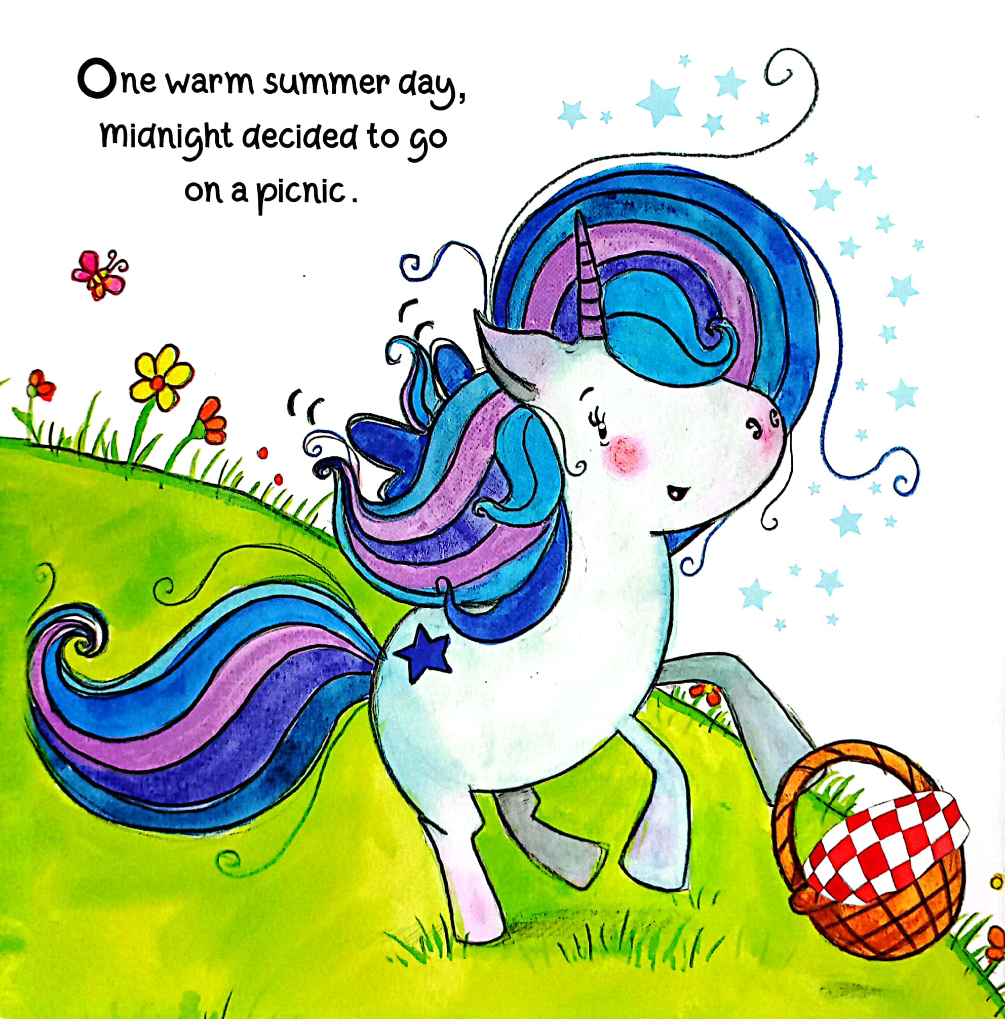 shine bright midnight - the thoughtful unicorn: a picnic surprise - Ảnh 3