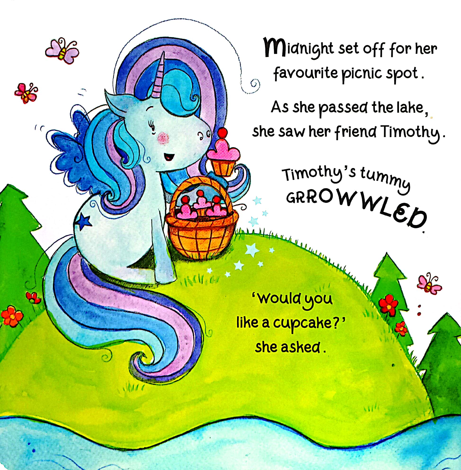 shine bright midnight - the thoughtful unicorn: a picnic surprise - Ảnh 5