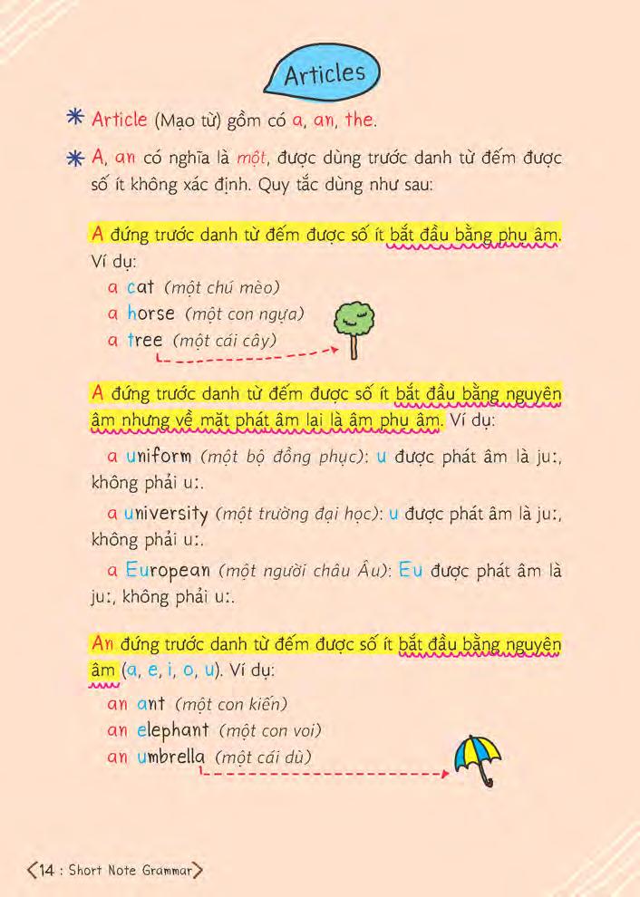 short note grammar - ngữ pháp tiếng anh dễ hiểu dễ nhớ - Ảnh 13