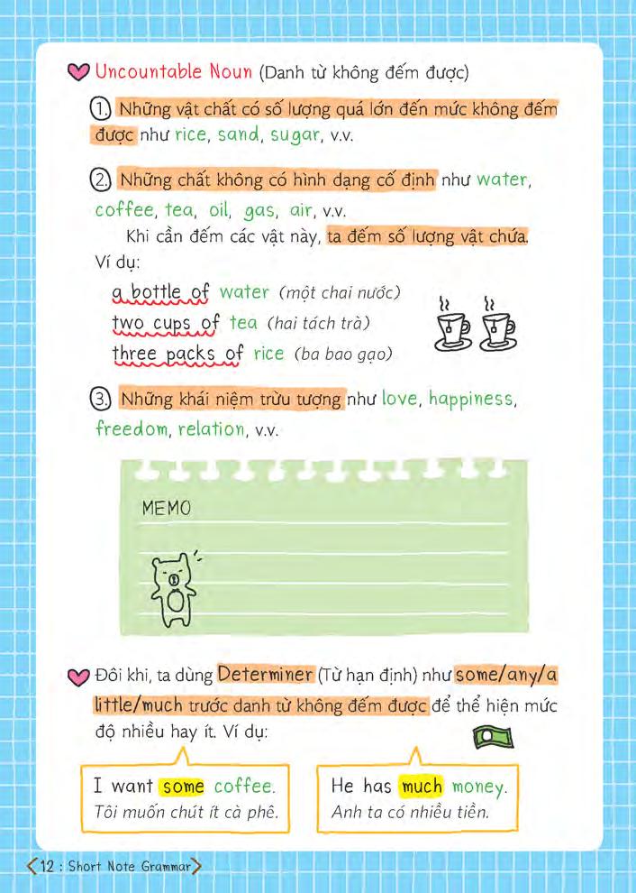short note - grammar - ngữ pháp tiếng anh dễ hiểu dễ nhớ (tái bản 2025) - Ảnh 10