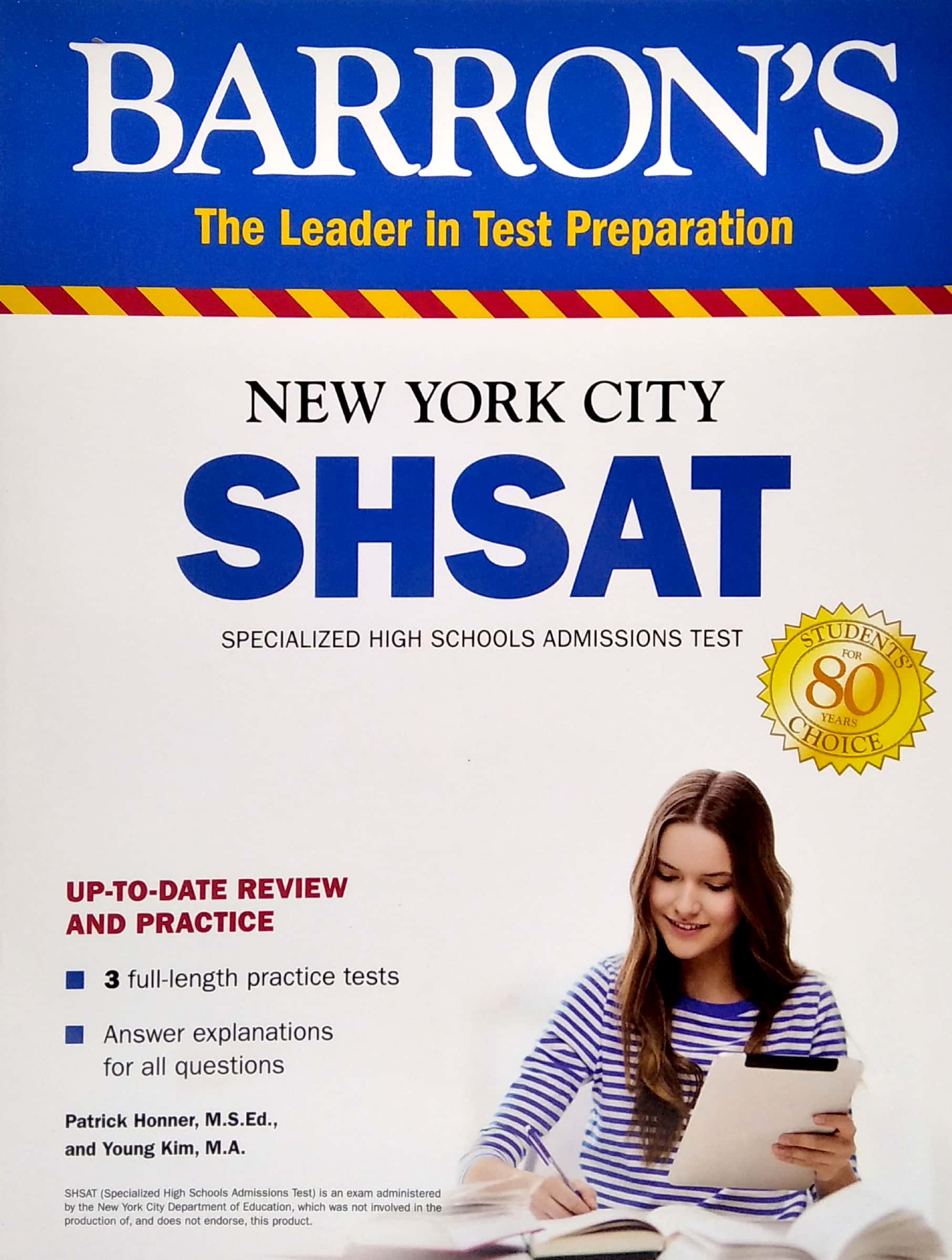 shsat: new york city specialized high schools admissions test (barron's test prep) - Ảnh 3