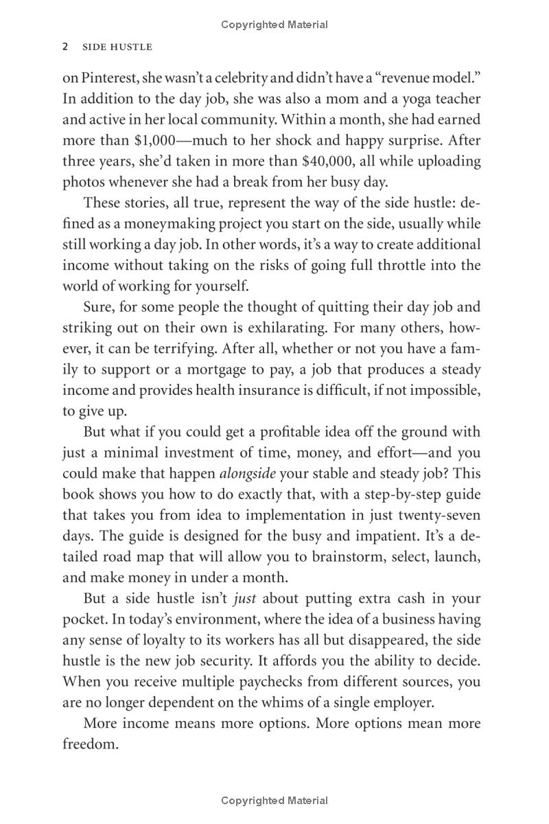 side hustle: build a side business and make extra money - without quitting your day job - Ảnh 5