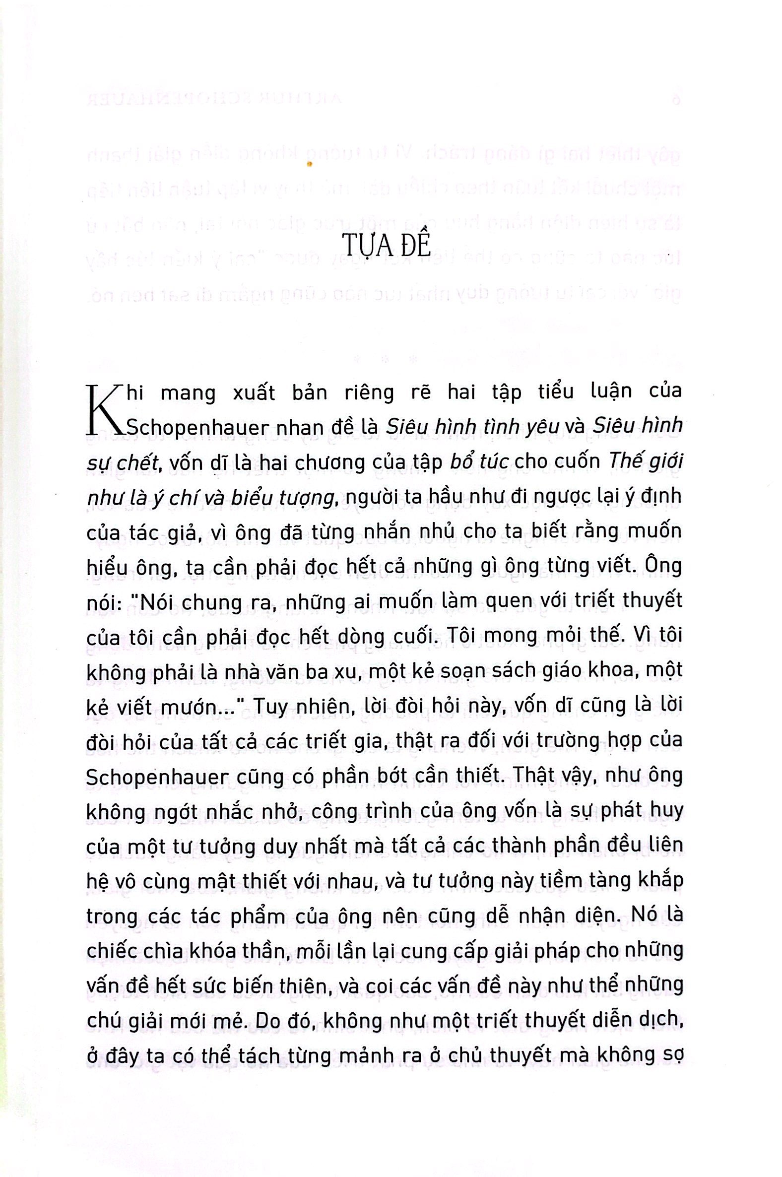 siêu hình tình yêu - siêu hình sự chết - Ảnh 3