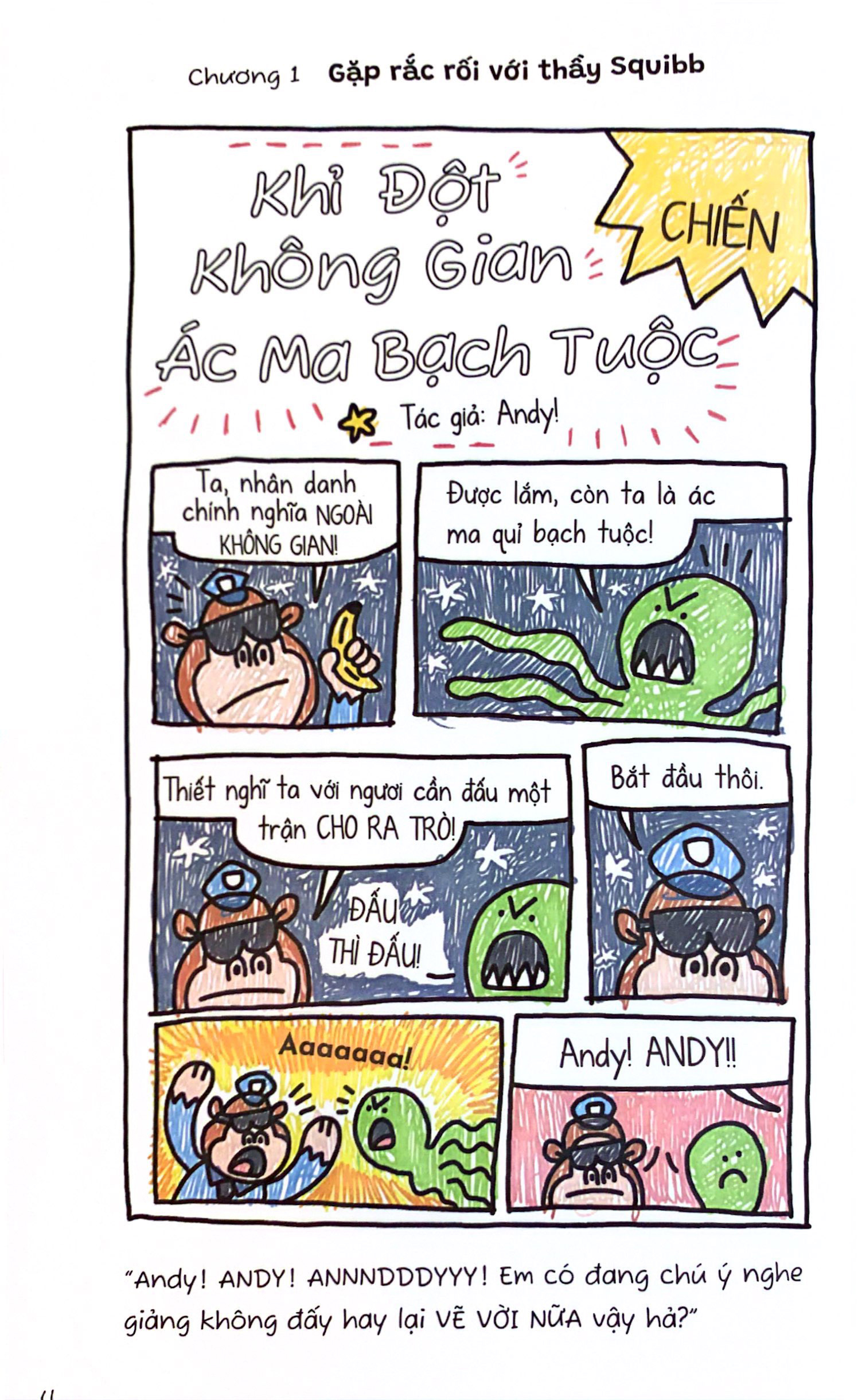 siêu lập dị và cây bút chì định mệnh - đánh bại quái vật trước bữa tối - Ảnh 5