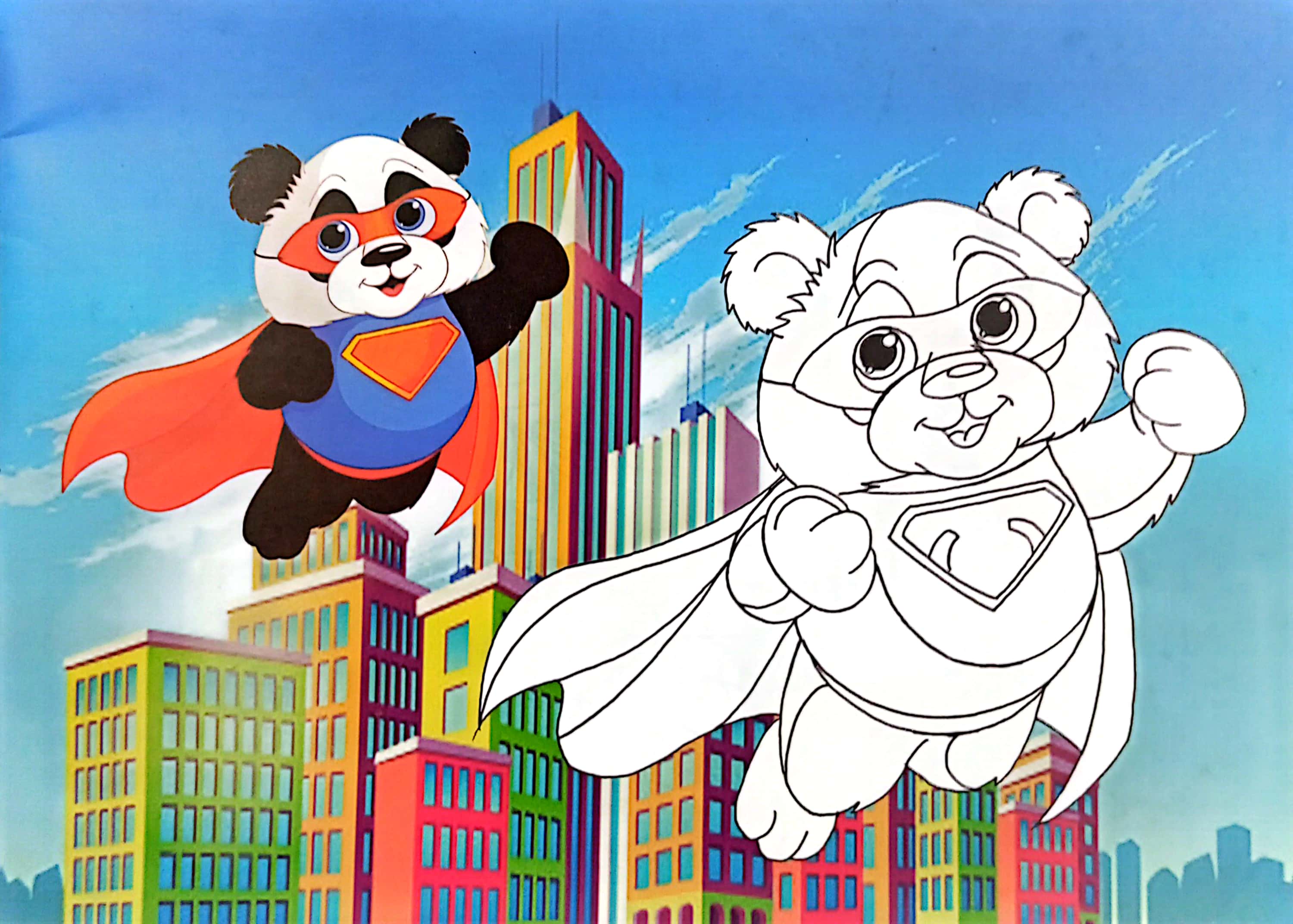 siêu nhân rừng xanh - bé chơi với bút màu - Ảnh 3