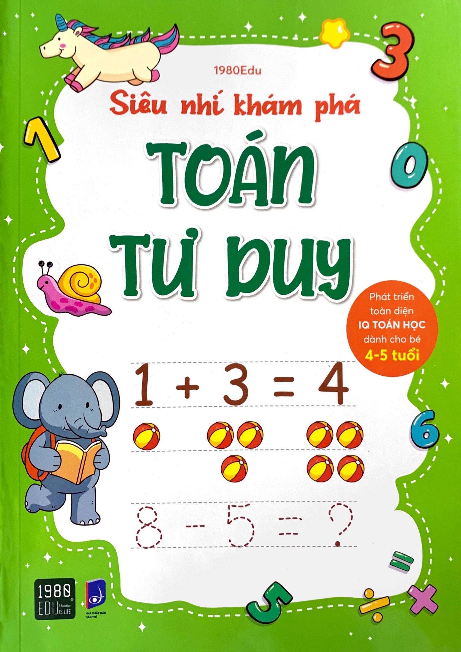 siêu nhí khám phá - toán tư duy - phát triển toàn diện iq toán học dành cho bé từ 4-5 tuổi - Ảnh 2