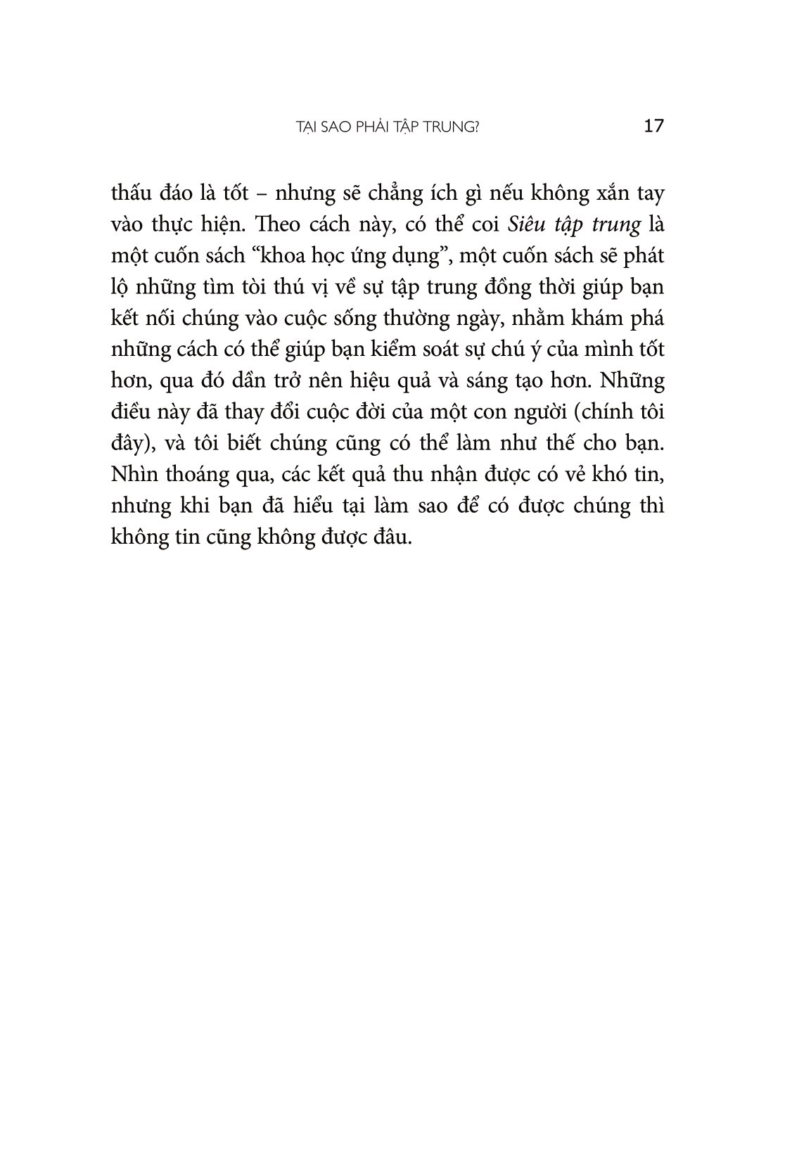 siêu tập trung - tăng hiệu quả trong một thế giới đa đoan (tái bản 2023) - Ảnh 11