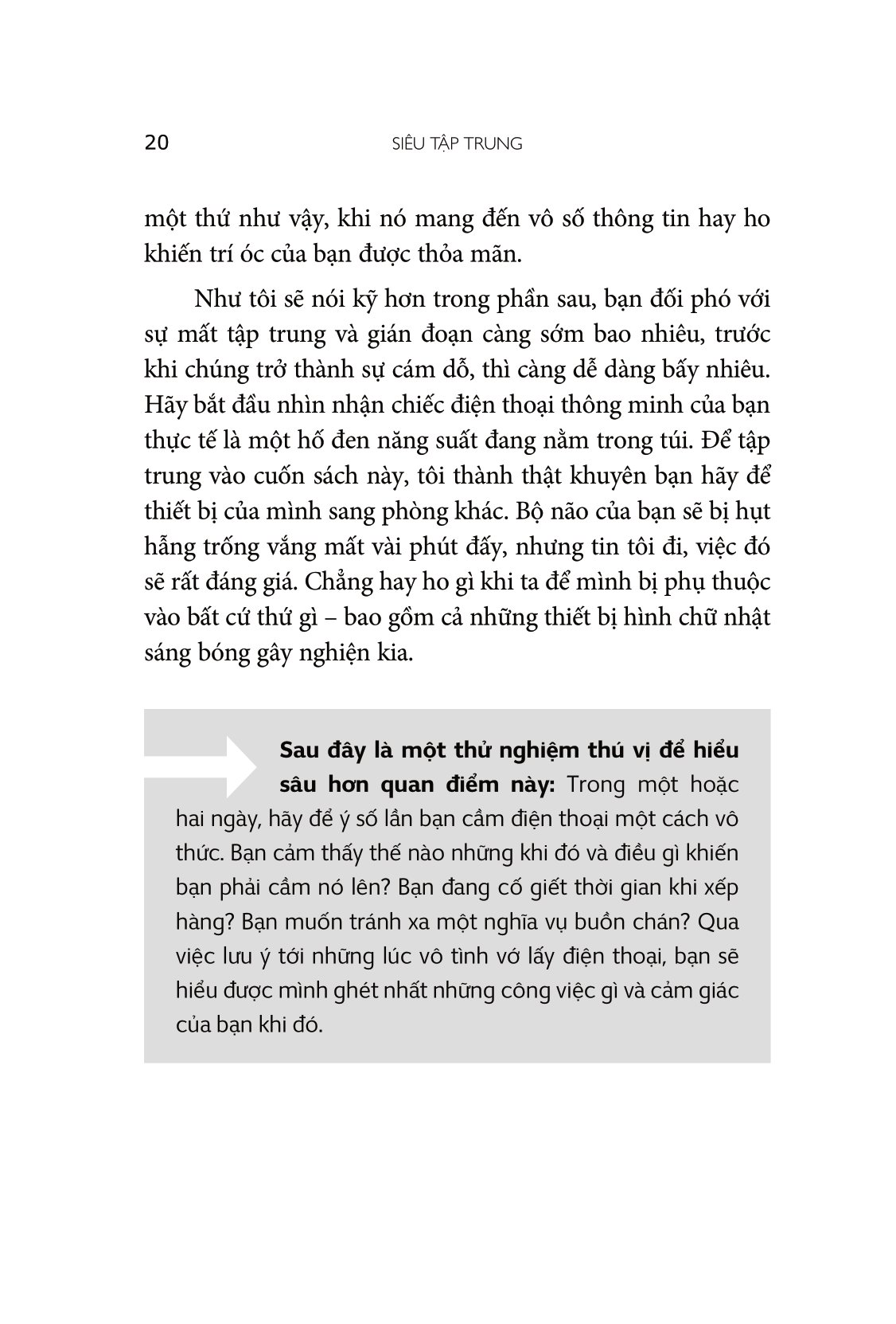 siêu tập trung - tăng hiệu quả trong một thế giới đa đoan (tái bản 2023) - Ảnh 13