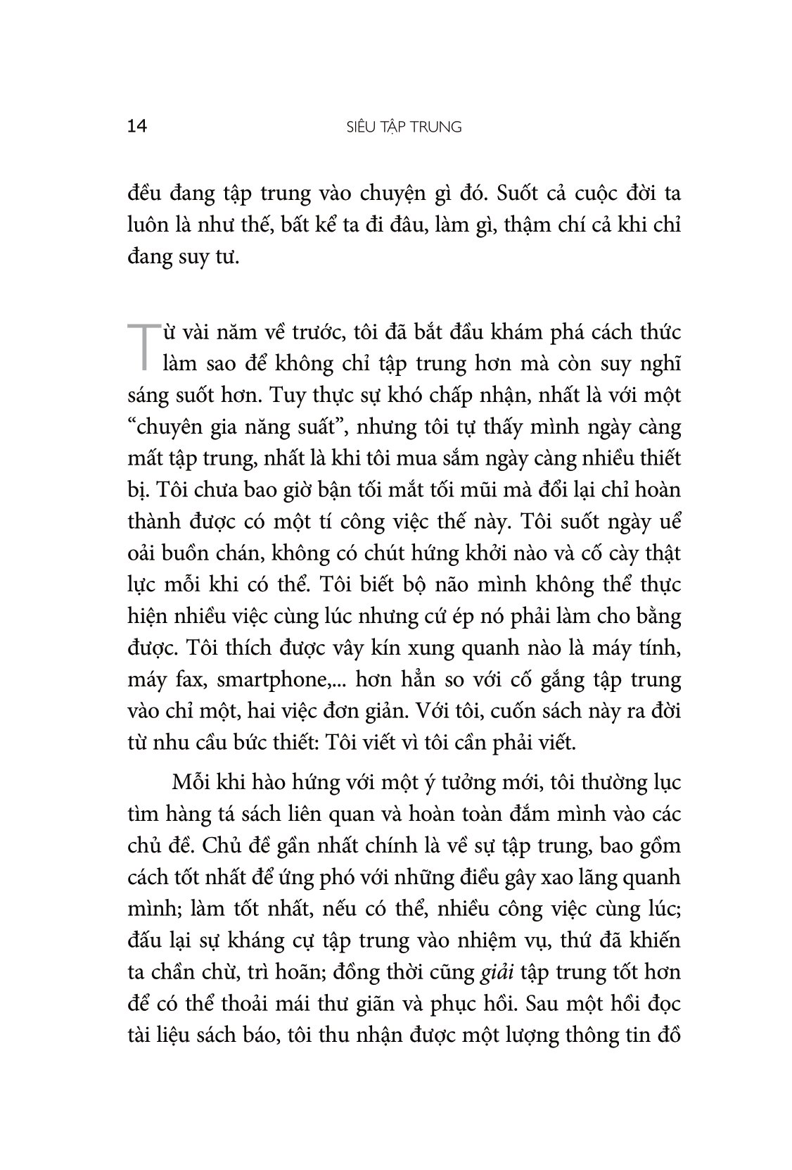 siêu tập trung - tăng hiệu quả trong một thế giới đa đoan (tái bản 2023) - Ảnh 8