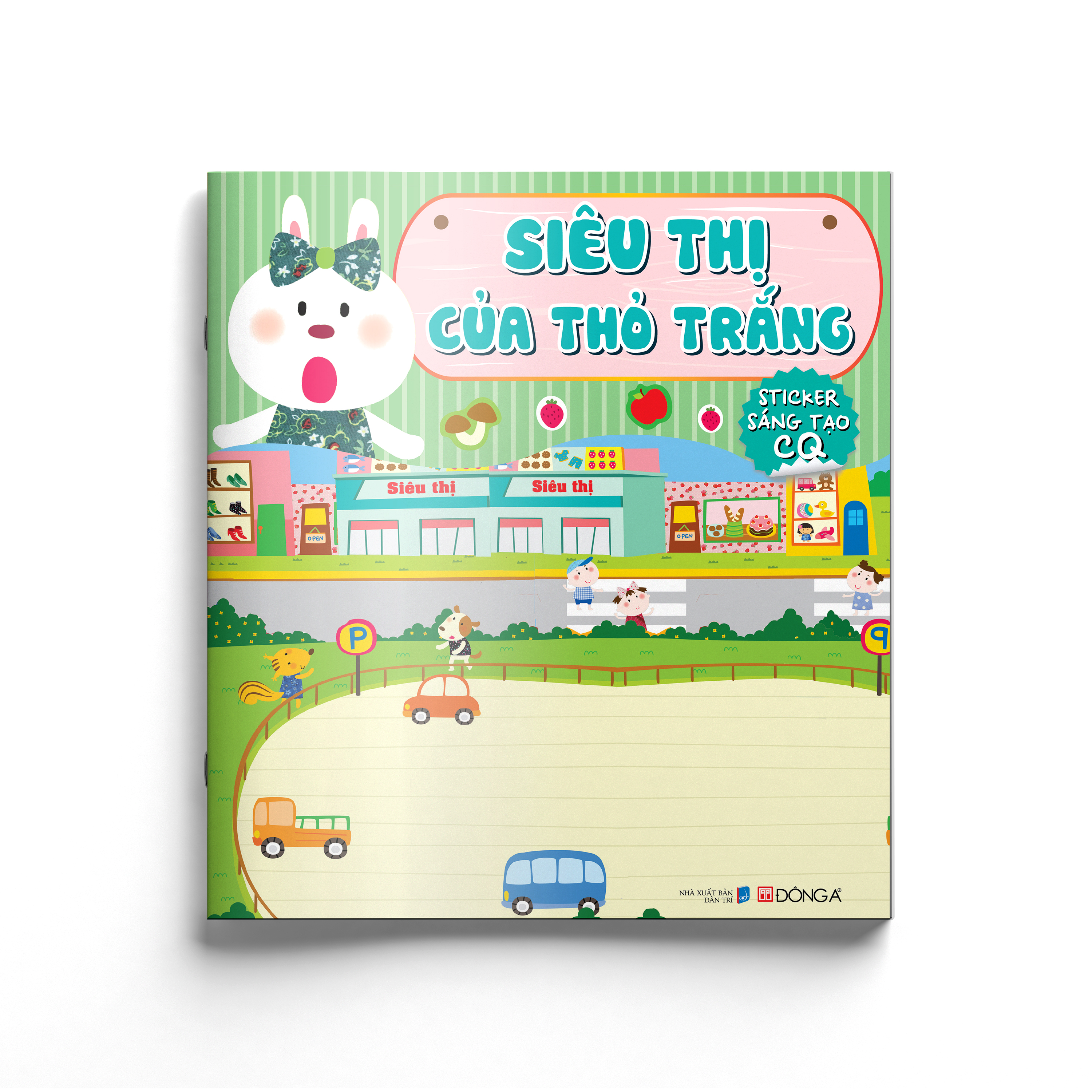 siêu thị của thỏ trắng - sticker sáng tạo cq - Ảnh 2