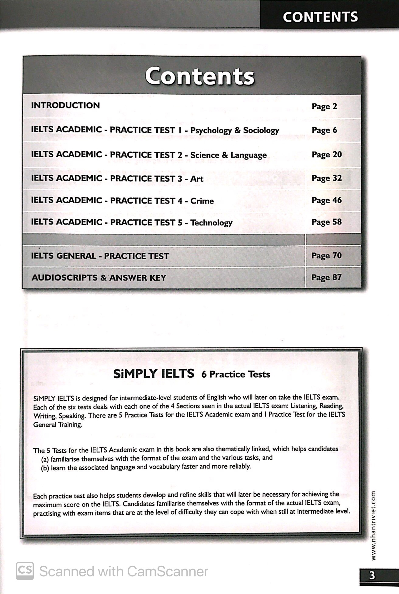 simply ielts - 6 practice tests (kèm cd) - Ảnh 3