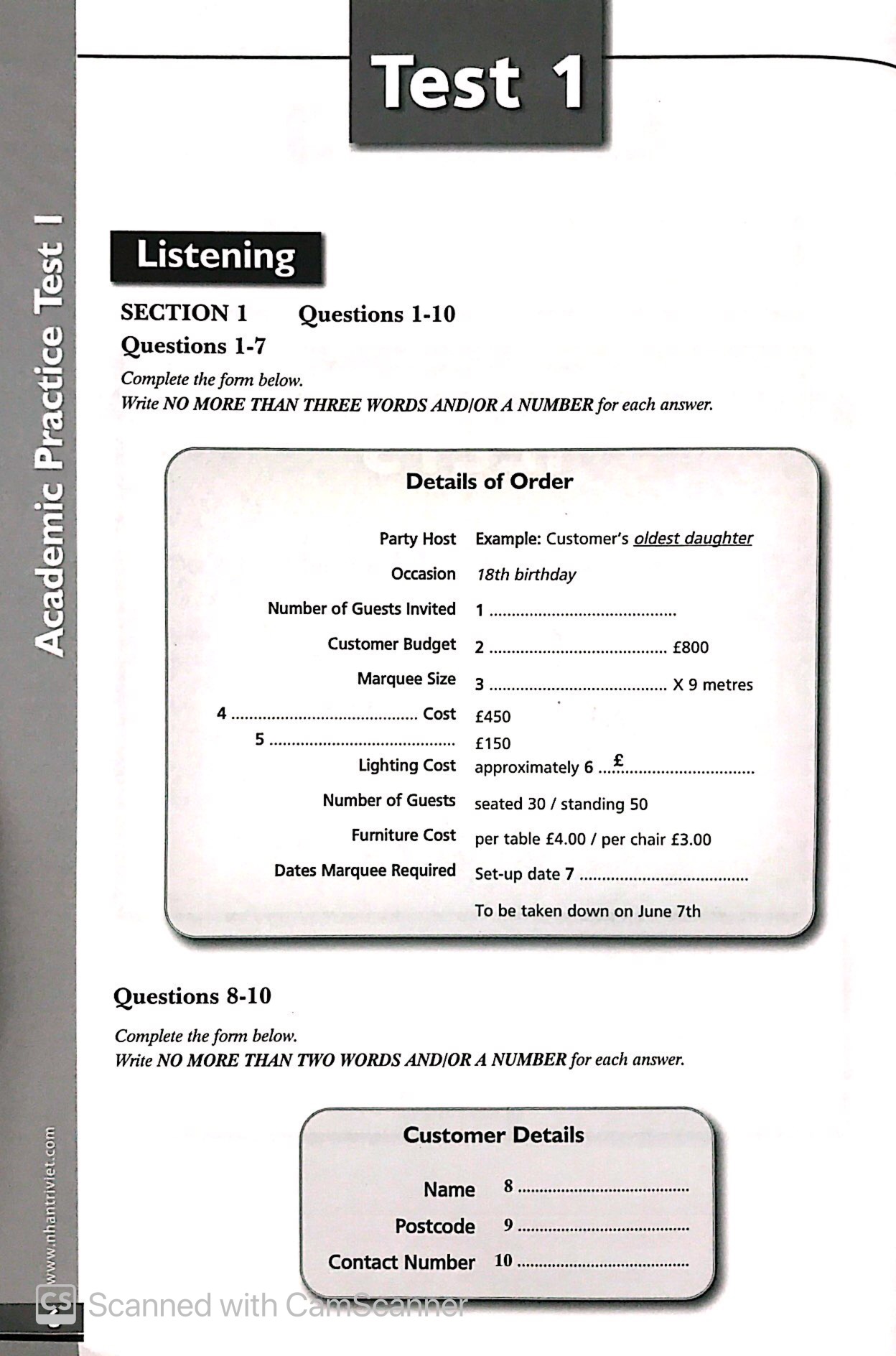 simply ielts - 6 practice tests (kèm cd) - Ảnh 4