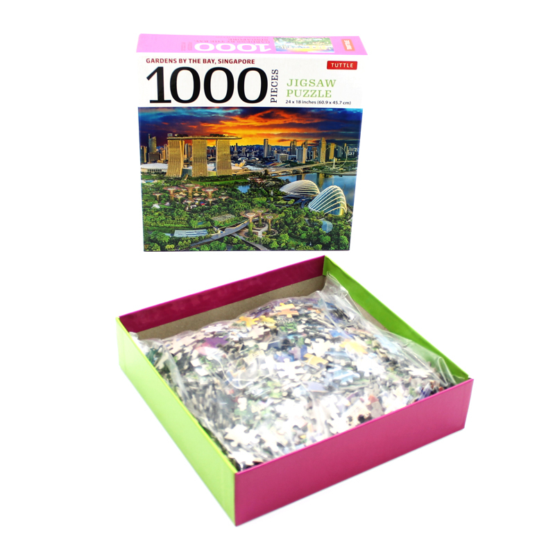 singapore's gardens by the bay - 1000 piece jigsaw puzzle (finished size 24 in x 18 in) - Ảnh 6