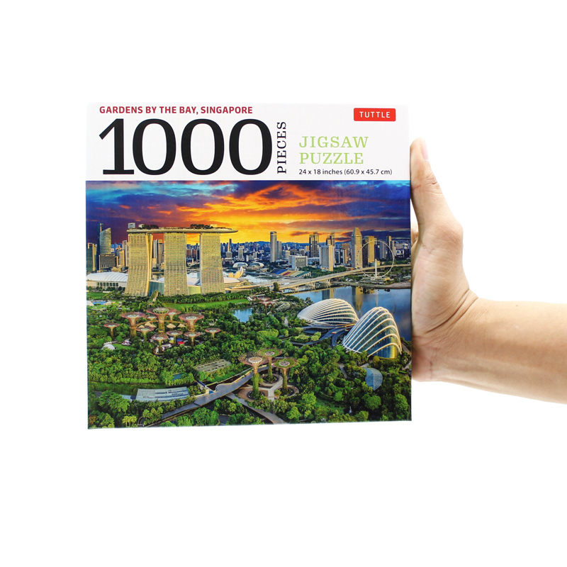 singapore's gardens by the bay - 1000 piece jigsaw puzzle (finished size 24 in x 18 in) - Ảnh 7