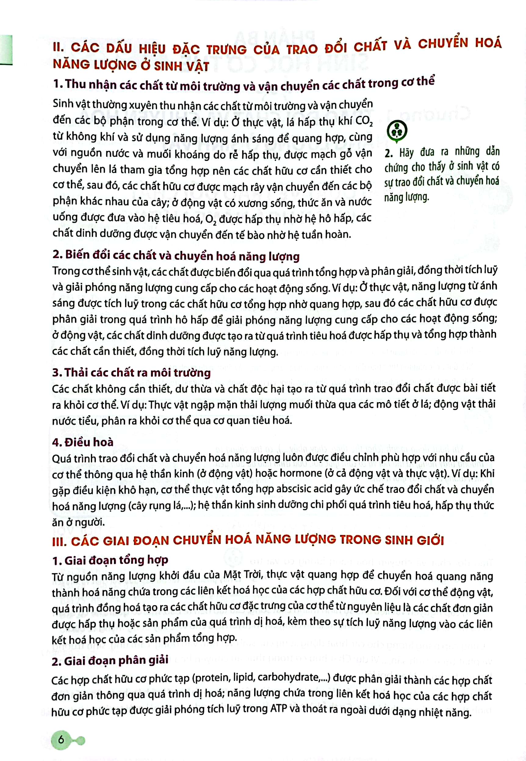 Sinh Hoc 11 (Chan Troi Sang Tao) (Chuan) - Ảnh 5