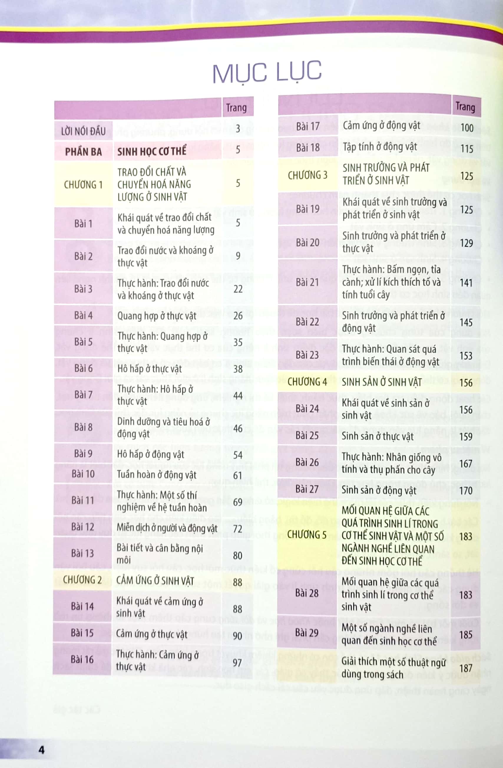 sinh học 11 (kết nối tri thức) (chuẩn) - Ảnh 3