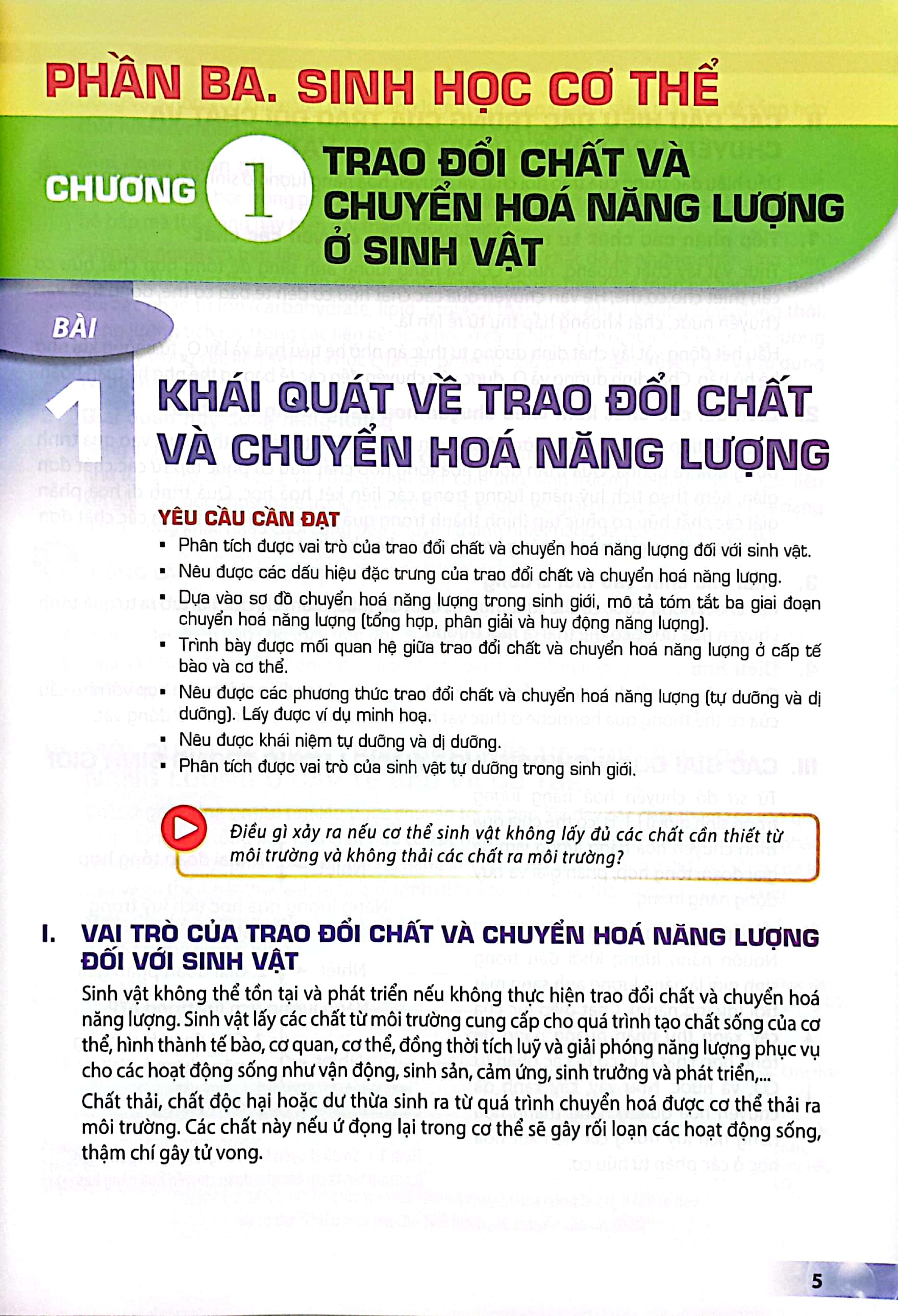 sinh học 11 (kết nối tri thức) (chuẩn) - Ảnh 4