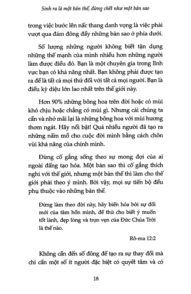 sinh ra là một bản thể, đừng chết như một bản sao (tái bản 2023) - Ảnh 13