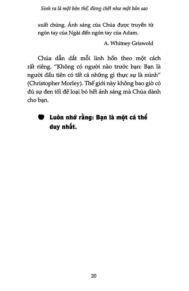 sinh ra là một bản thể, đừng chết như một bản sao (tái bản 2023) - Ảnh 15