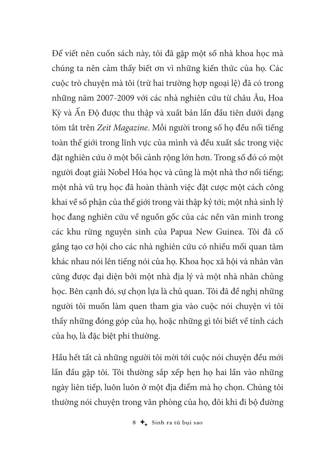 sinh ra từ bụi sao - định hình thế giới và bản thân qua cuộc đối thoại với các nhà khoa học - Ảnh 11