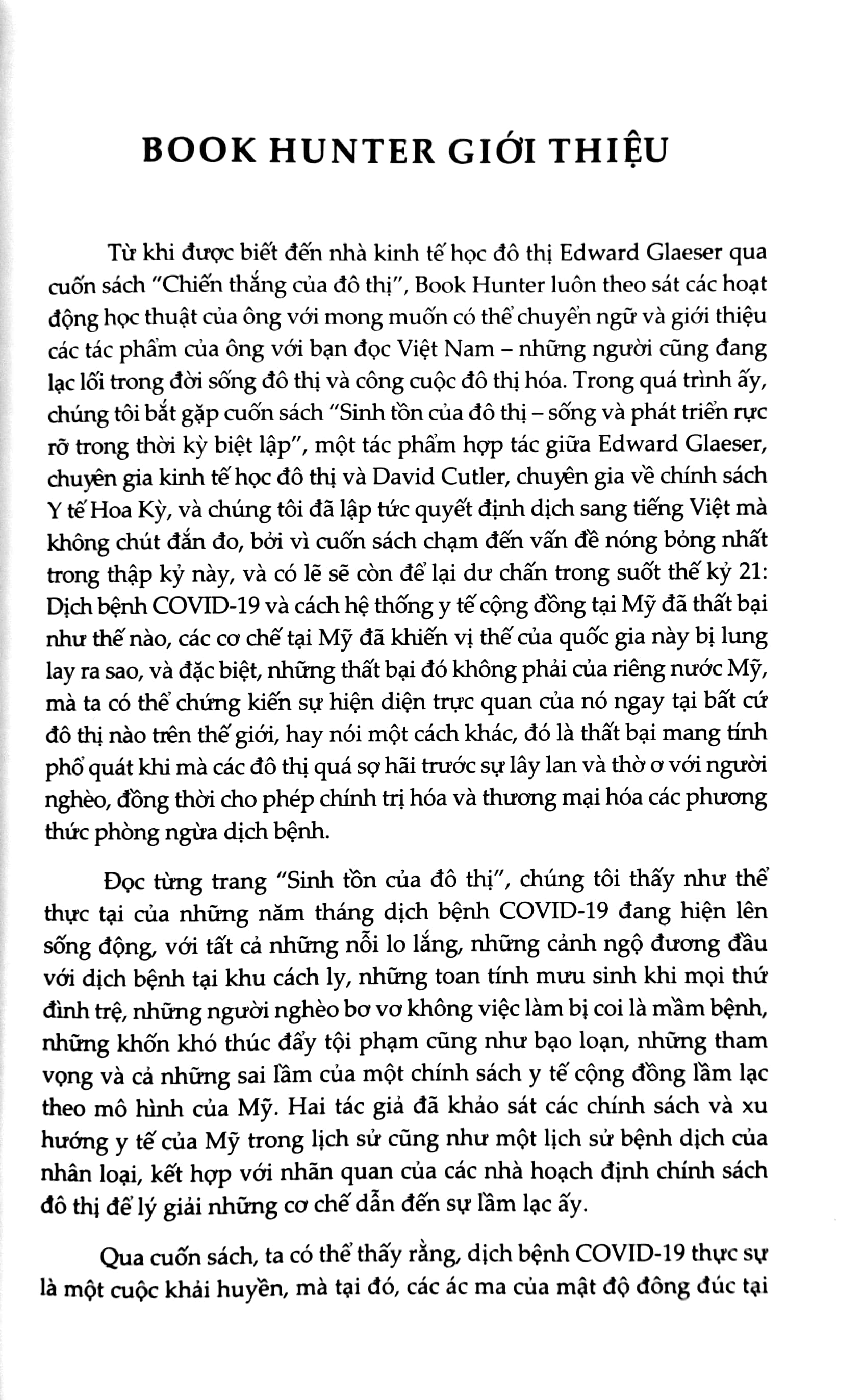 sinh tồn của đô thị - Ảnh 4