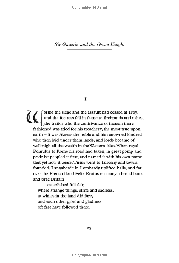 sir gawain and the green knight: with pearl and sir orfeo - Ảnh 4