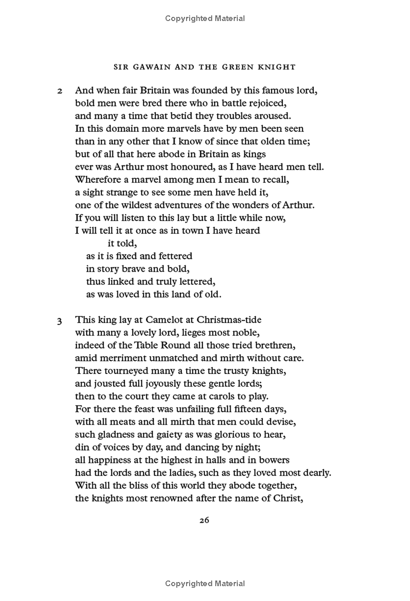 sir gawain and the green knight: with pearl and sir orfeo - Ảnh 5