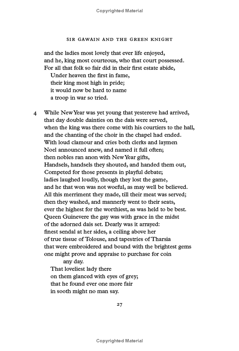 sir gawain and the green knight: with pearl and sir orfeo - Ảnh 6