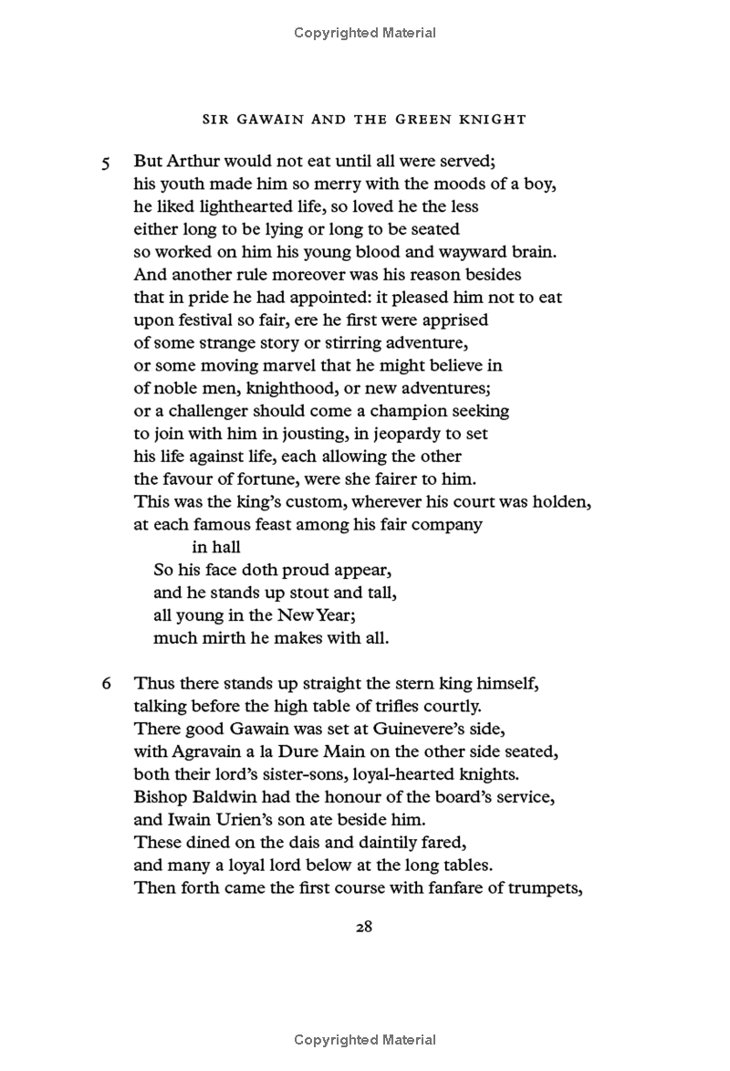 sir gawain and the green knight: with pearl and sir orfeo - Ảnh 7