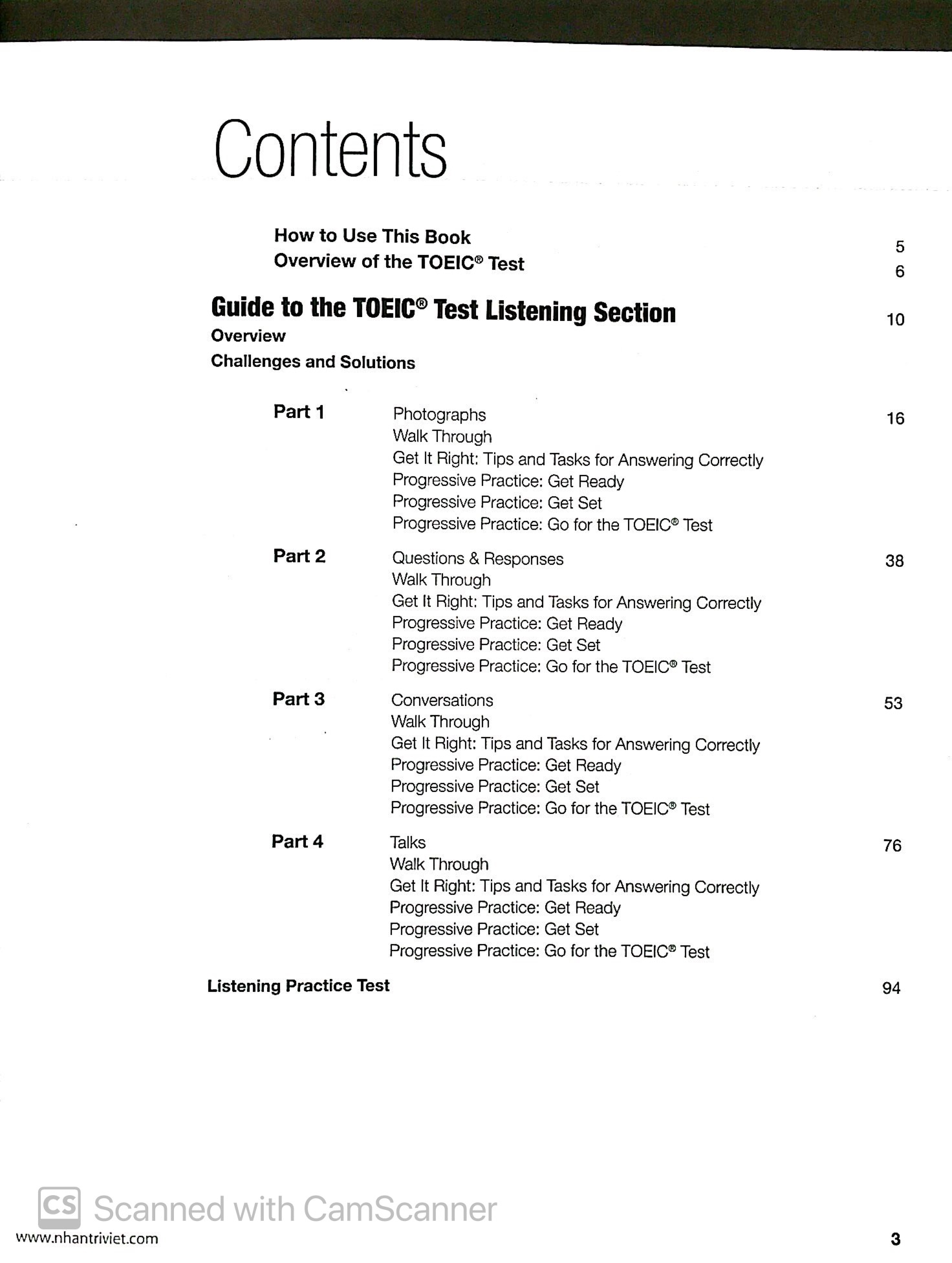 skills for the toeic test_listening and reading (+cd) - Ảnh 4