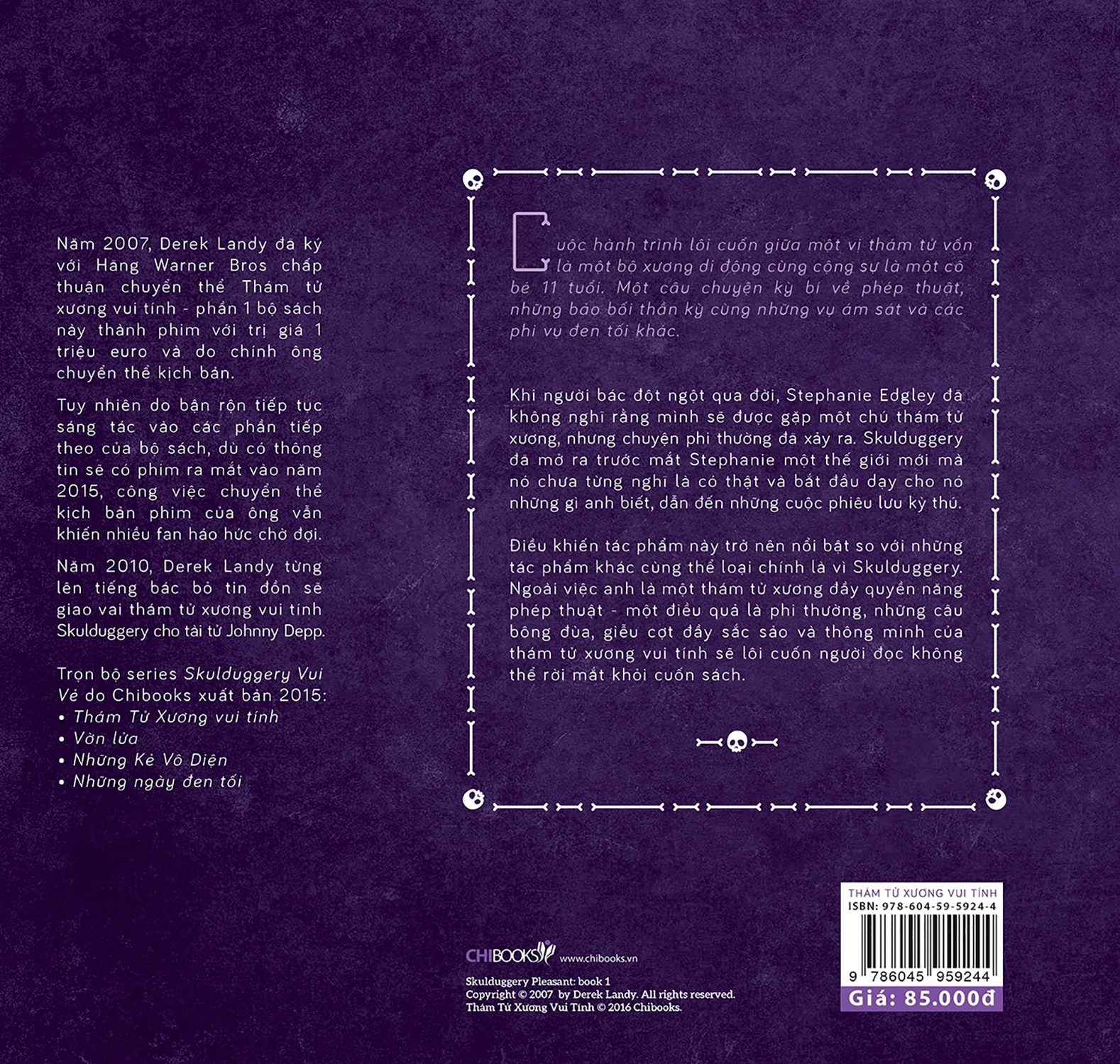 skulduggery vui vẻ - tập 1: thám tử xương vui tính (tái bản) - Ảnh 3