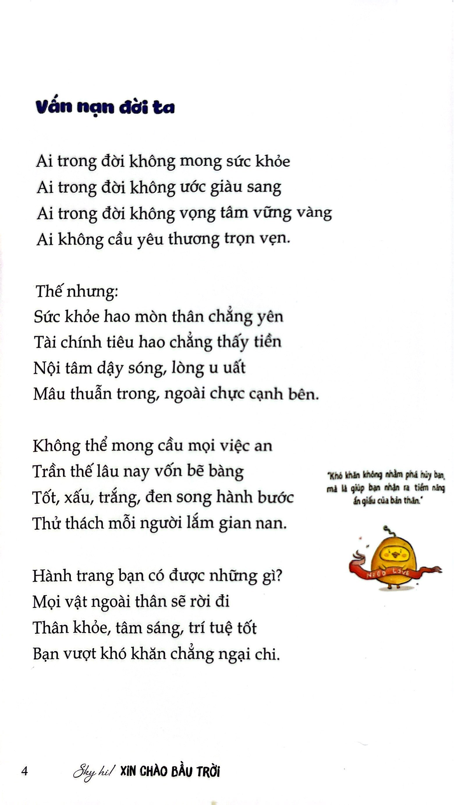 Sky Hi! - Xin Chao Bau Troi - Cam Nang Phat Trien Ban Than - Ảnh 5