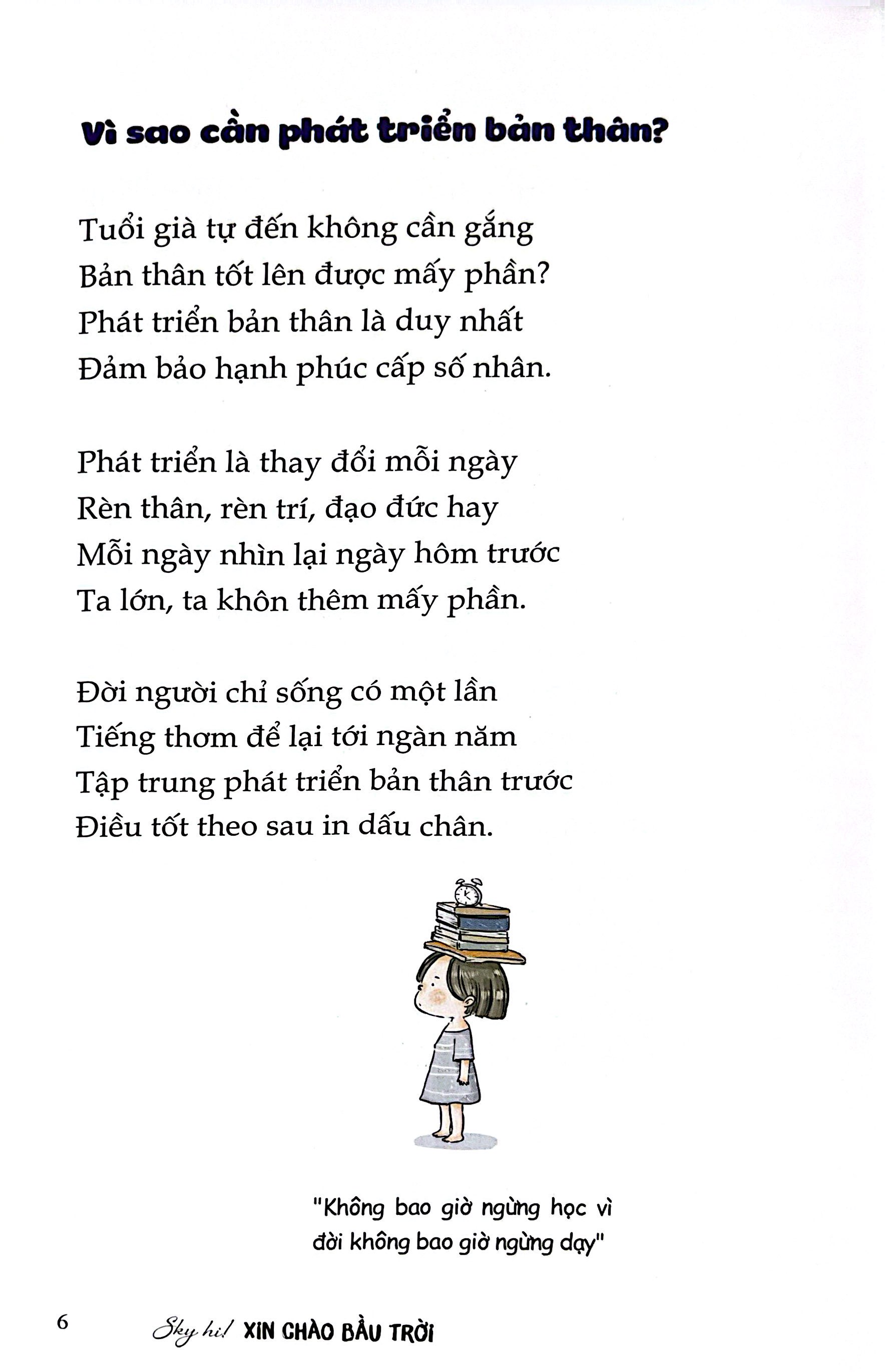 Sky Hi! - Xin Chao Bau Troi - Cam Nang Phat Trien Ban Than - Ảnh 7