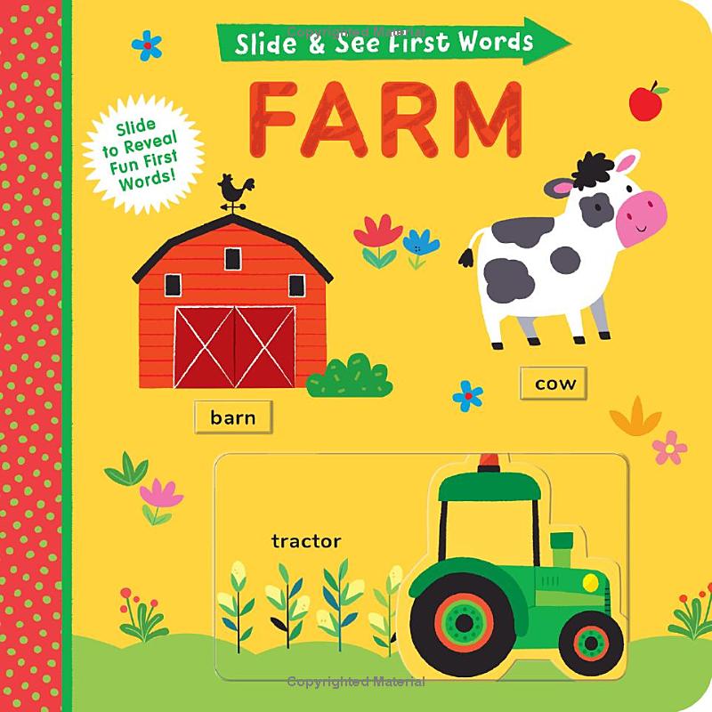 slide and see first words - farm - Ảnh 2