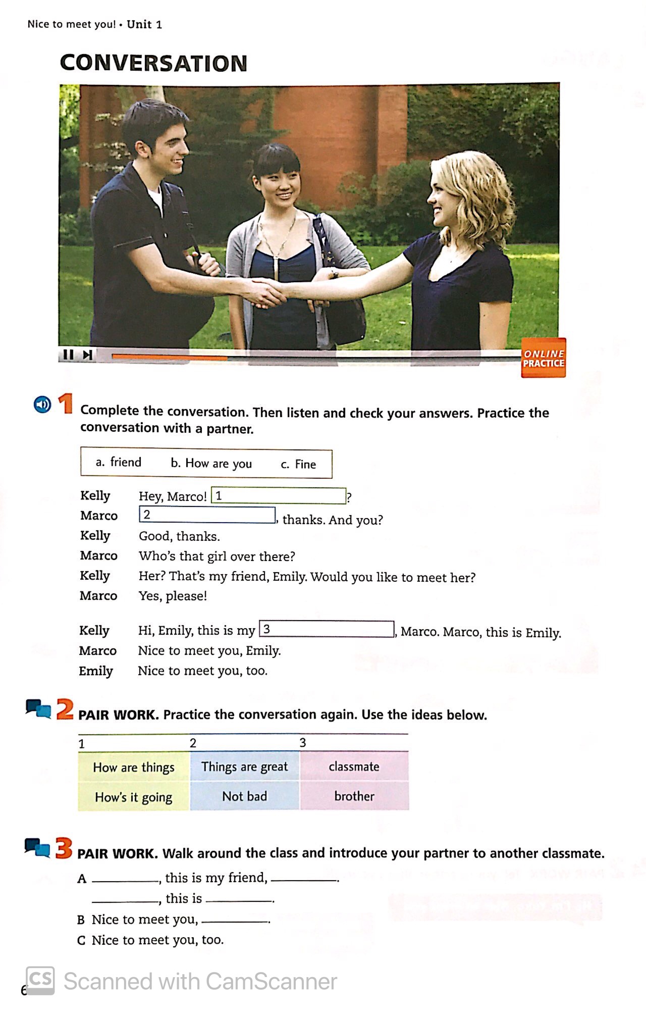 smart choice 1 sb 3e with online practice - Ảnh 5