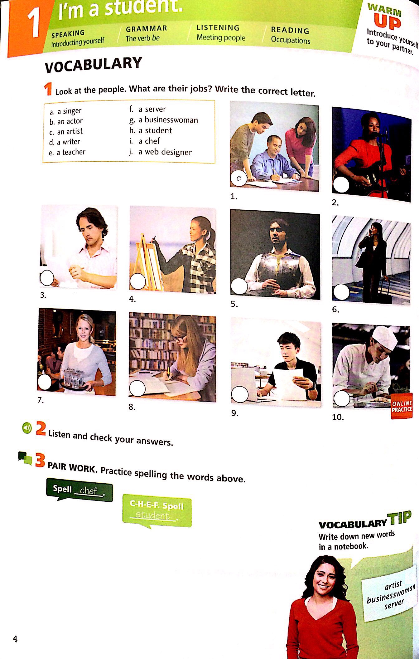 smart choice starter 3e sb with online practice - Ảnh 5