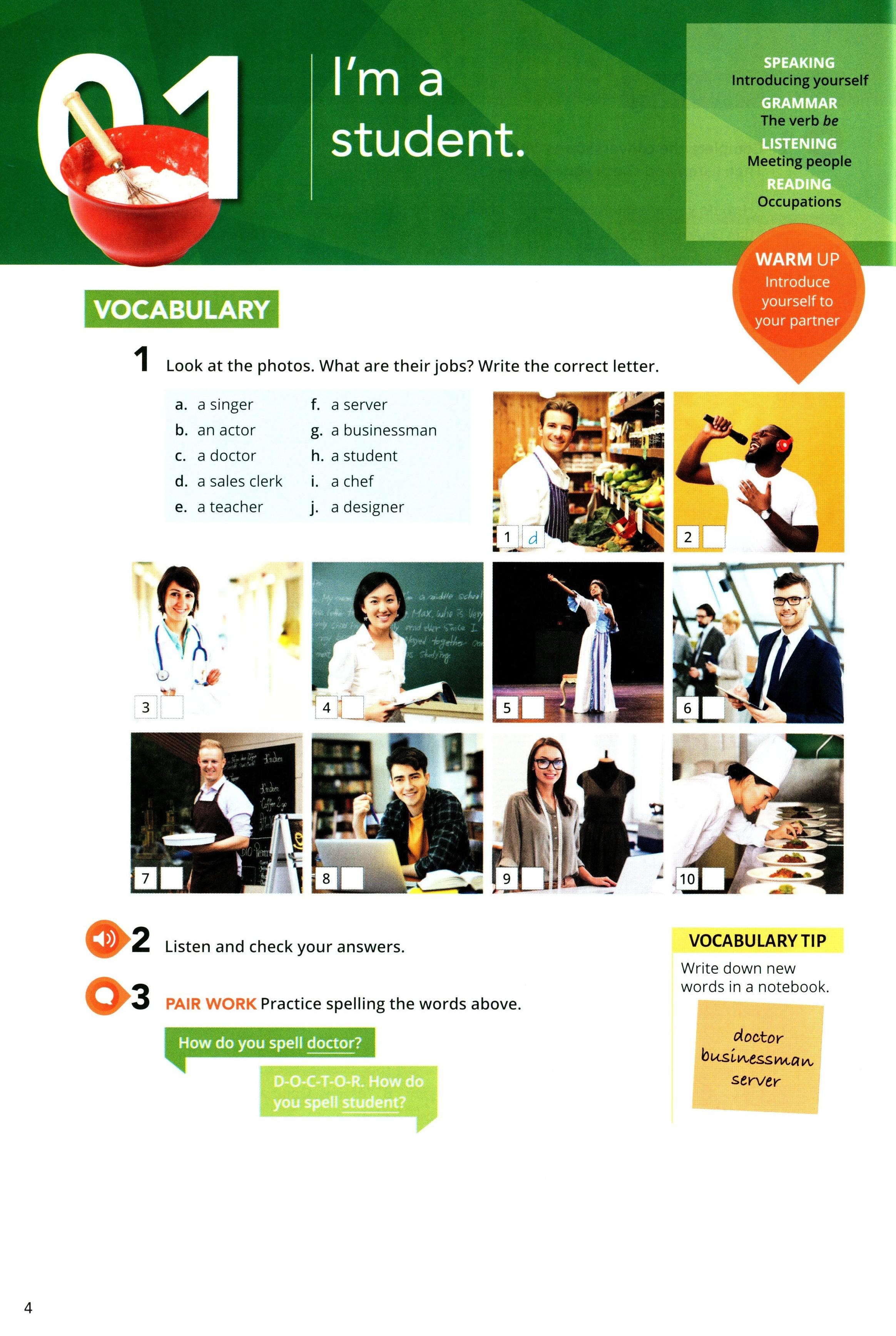 smart choice starter: student book with online practice 4th edition - Ảnh 7