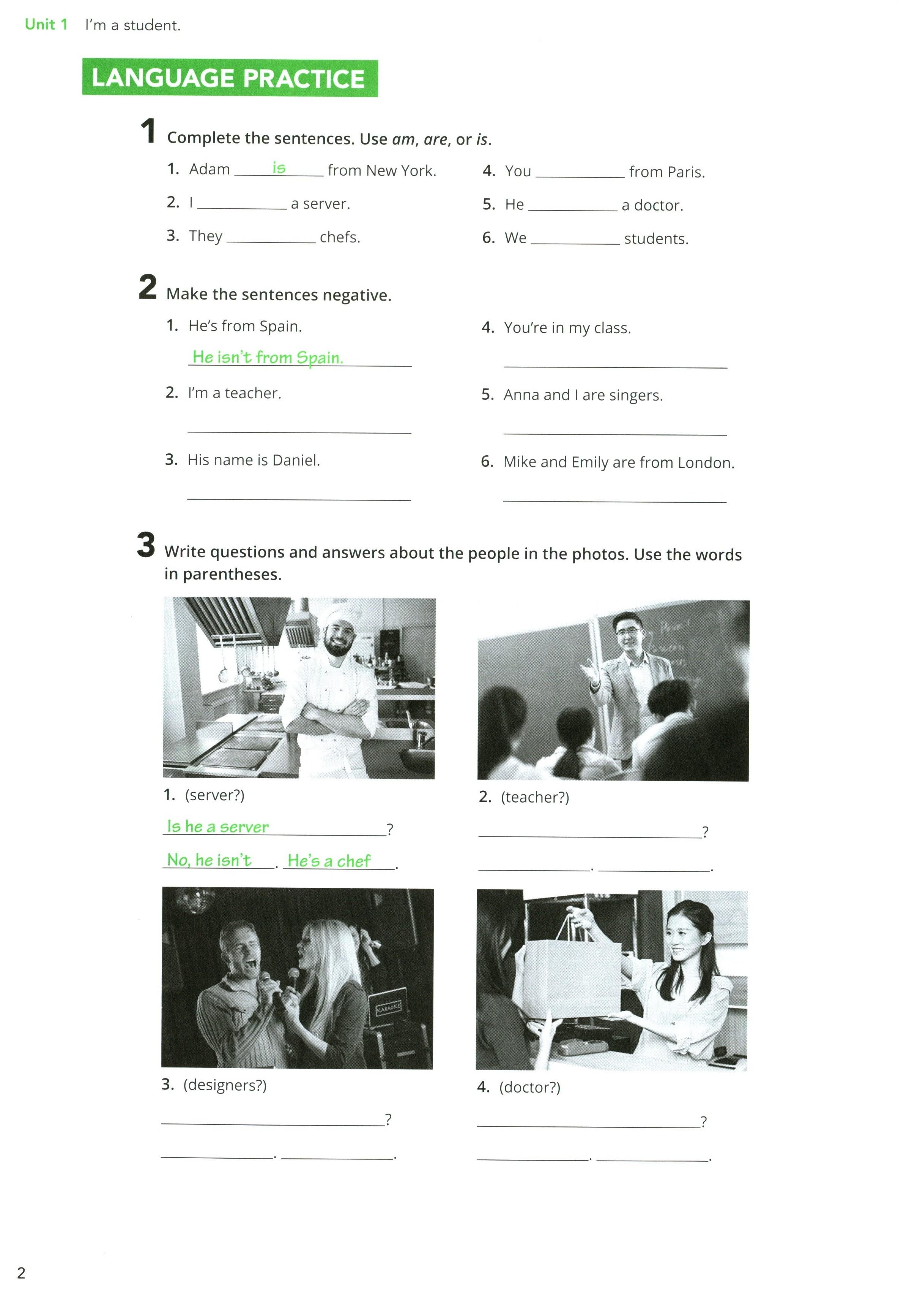 smart choice starter: workbook 4th edition - Ảnh 4