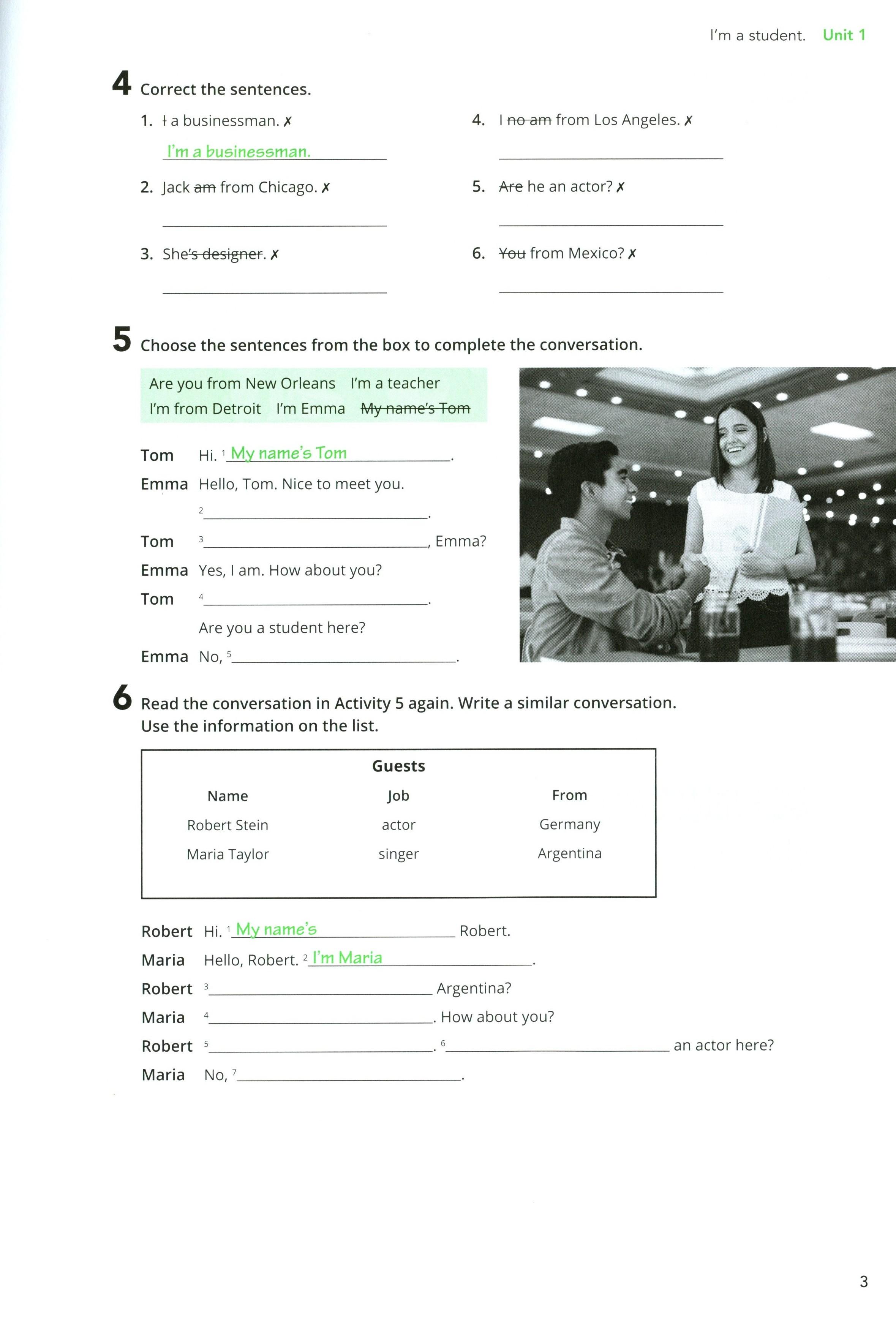 smart choice starter: workbook 4th edition - Ảnh 5