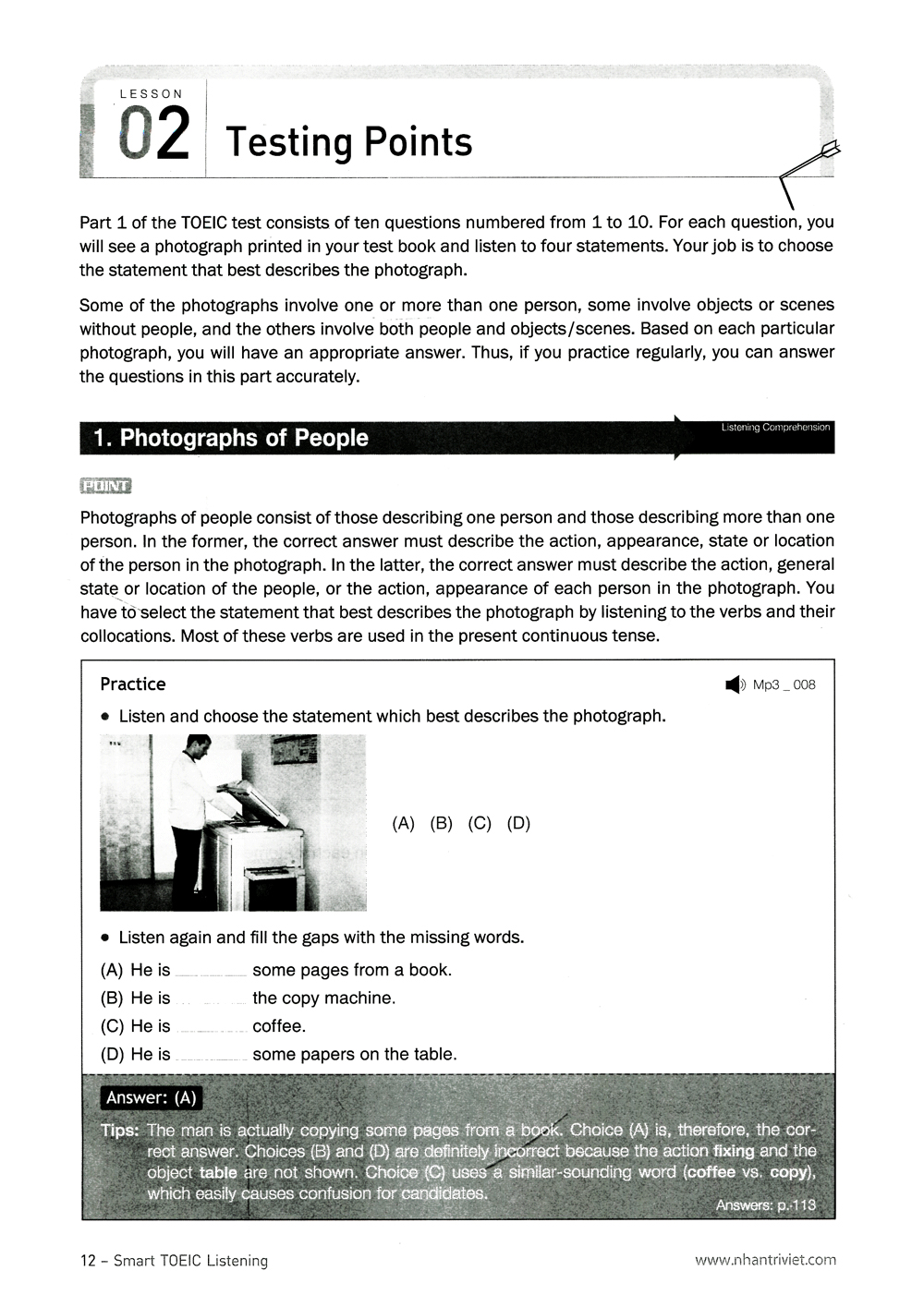 smart toeic (kèm cd) - Ảnh 8