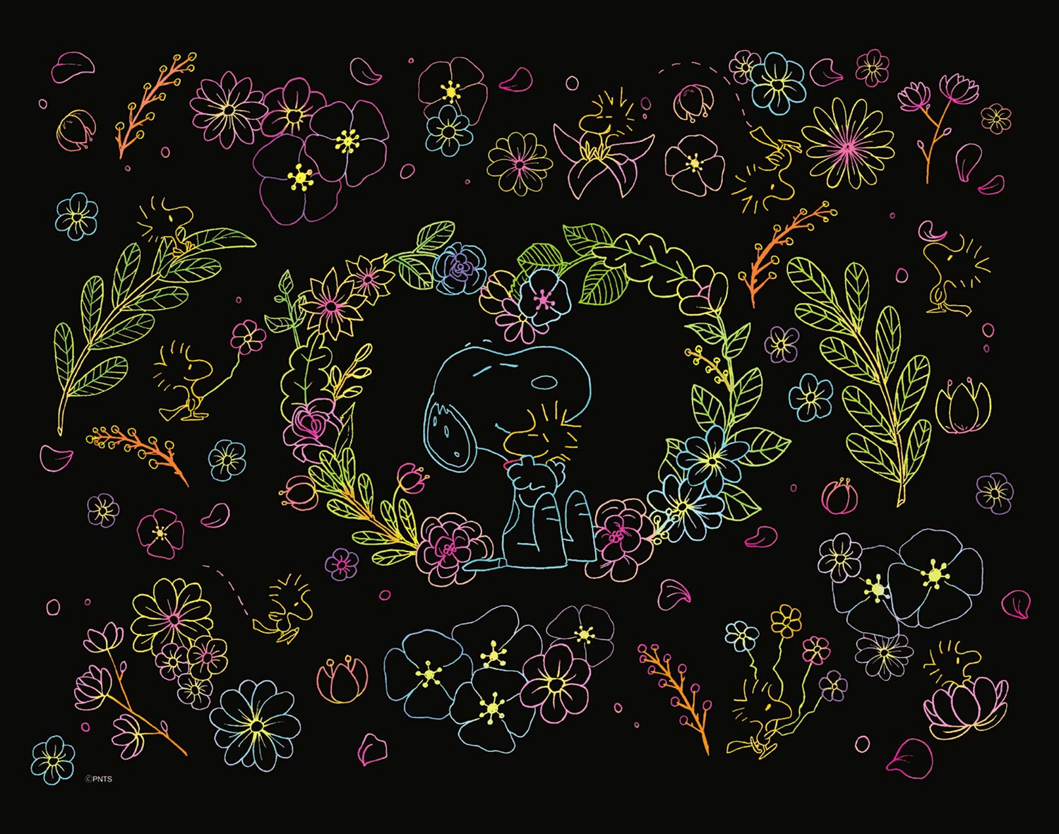 snoopy what a wonderful season! (大人のためのヒーリングスクラッチアート) - Ảnh 4