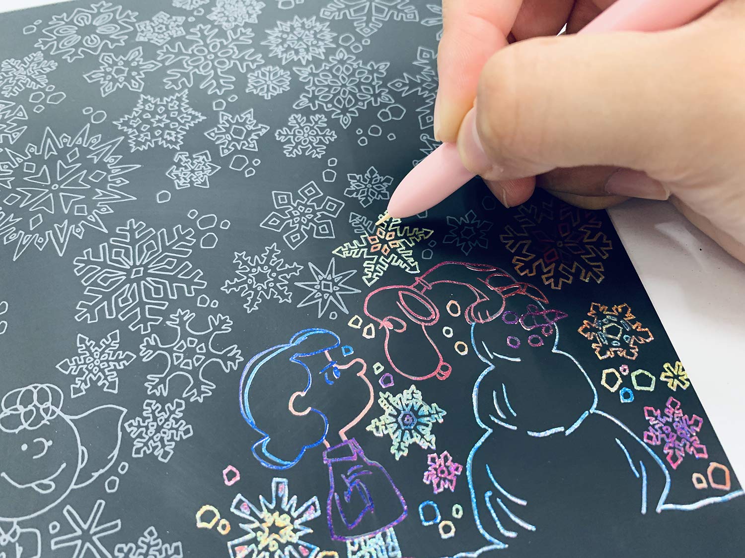 snoopy what a wonderful season! (大人のためのヒーリングスクラッチアート) - Ảnh 8