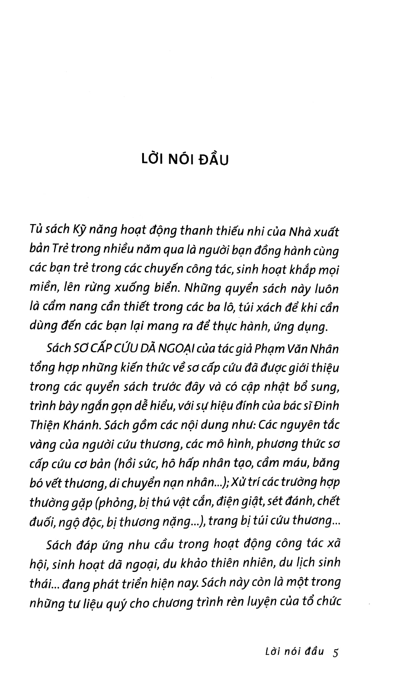 sơ cấp cứu dã ngoại (tái bản 2022) - Ảnh 4